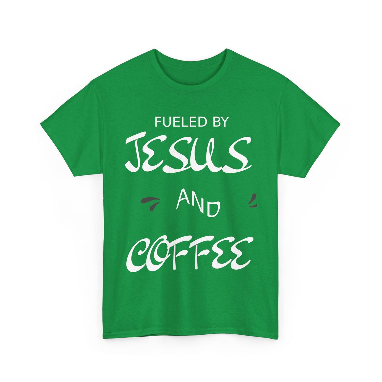 Fueled By Jesus Unisex Heavy Cotton Tee - S-Mart Shop Smart Treasures