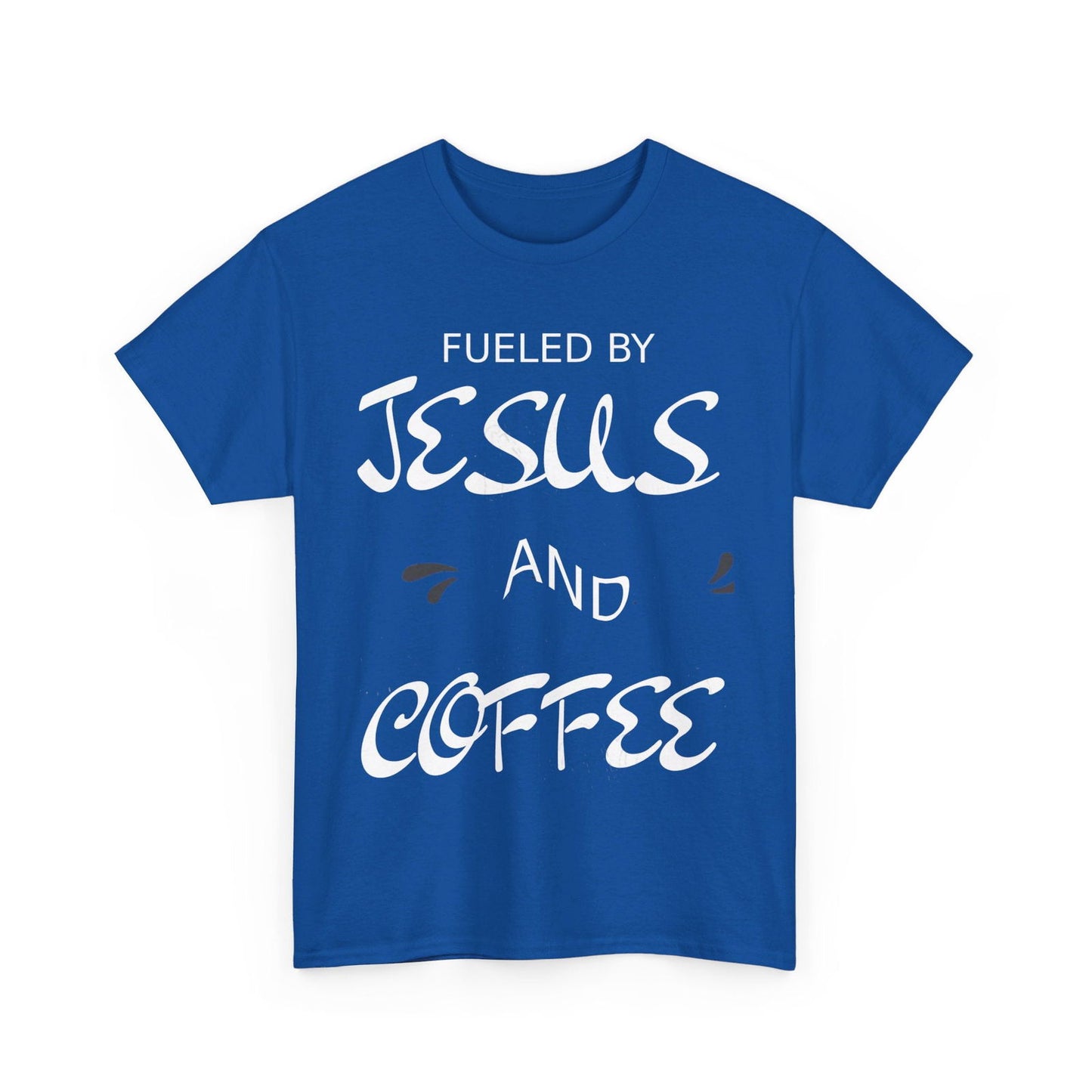 Fueled By Jesus Unisex Heavy Cotton Tee - S-Mart Shop Smart Treasures