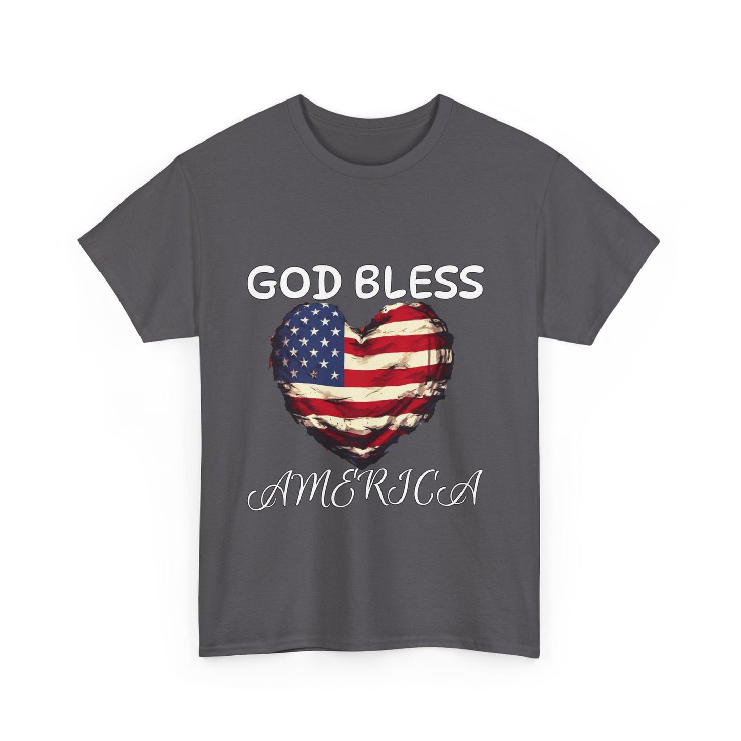 God Bless America Unisex Heavy Cotton Tee - S-Mart Shop Smart Treasures