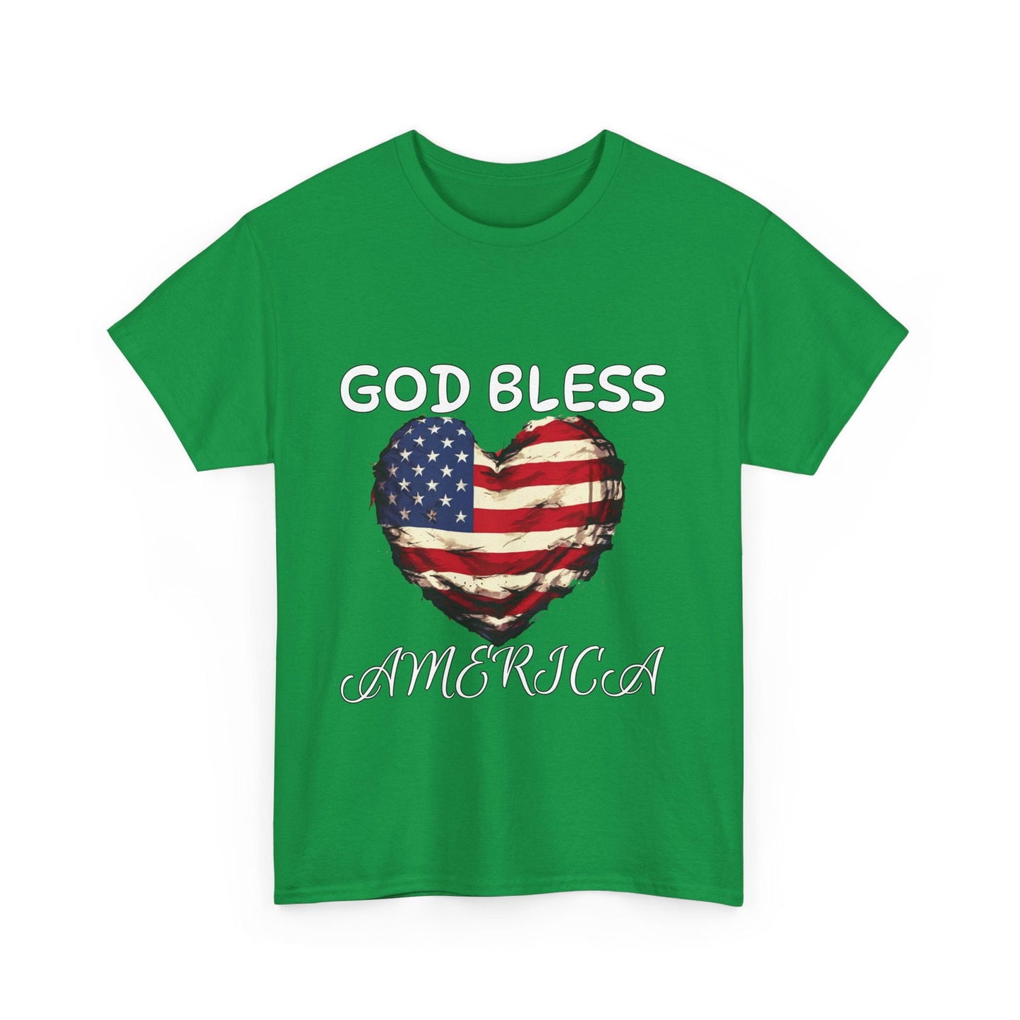 God Bless America Unisex Heavy Cotton Tee - S-Mart Shop Smart Treasures