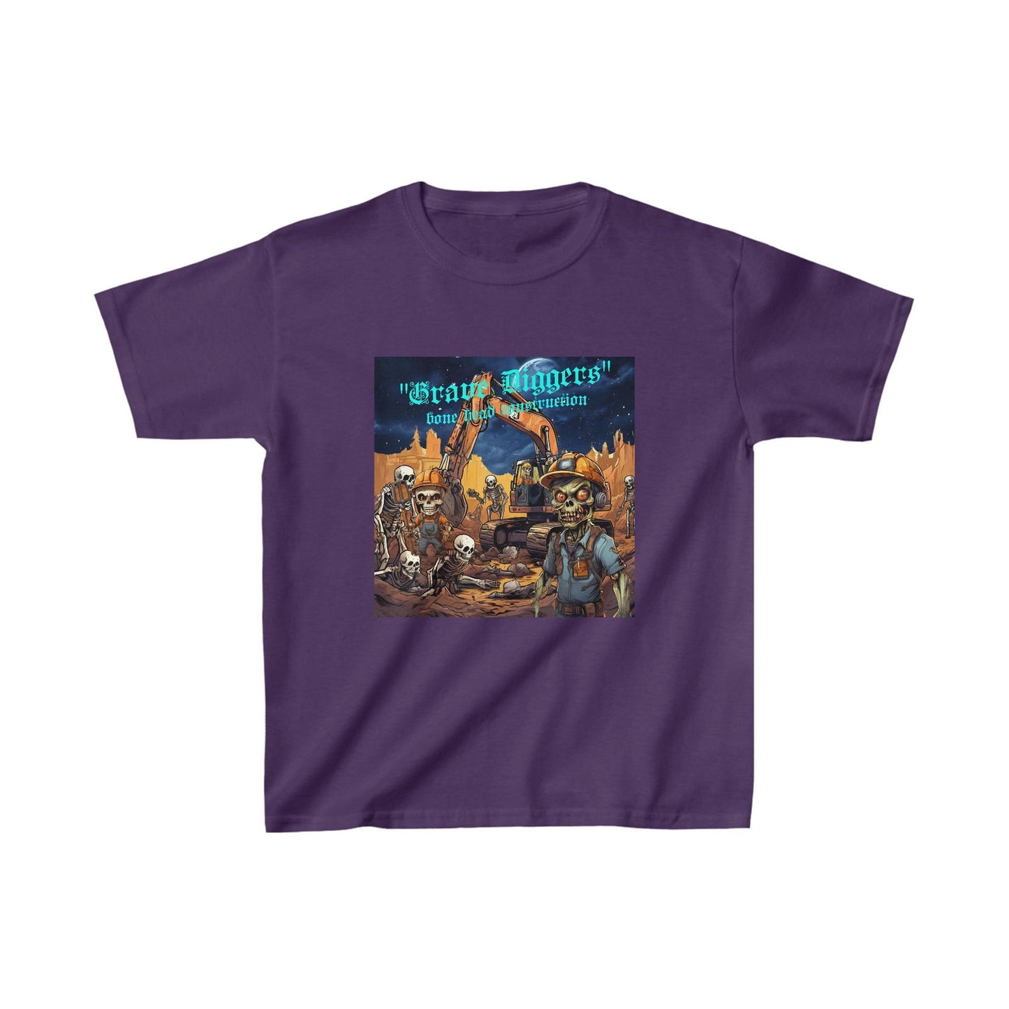 Grave Digger Parody Kids Heavy Cotton™ Tee - S-Mart Shop Smart Treasures