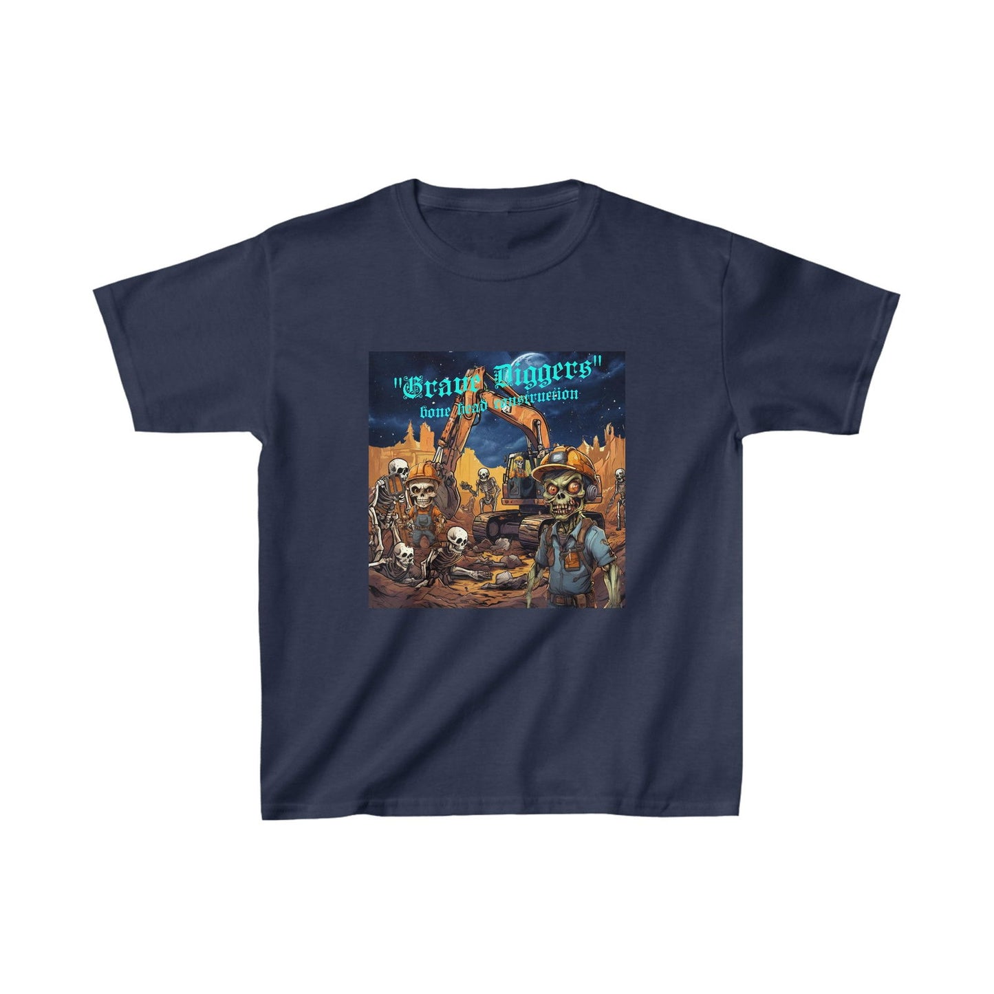 Grave Digger Parody Kids Heavy Cotton™ Tee - S-Mart Shop Smart Treasures