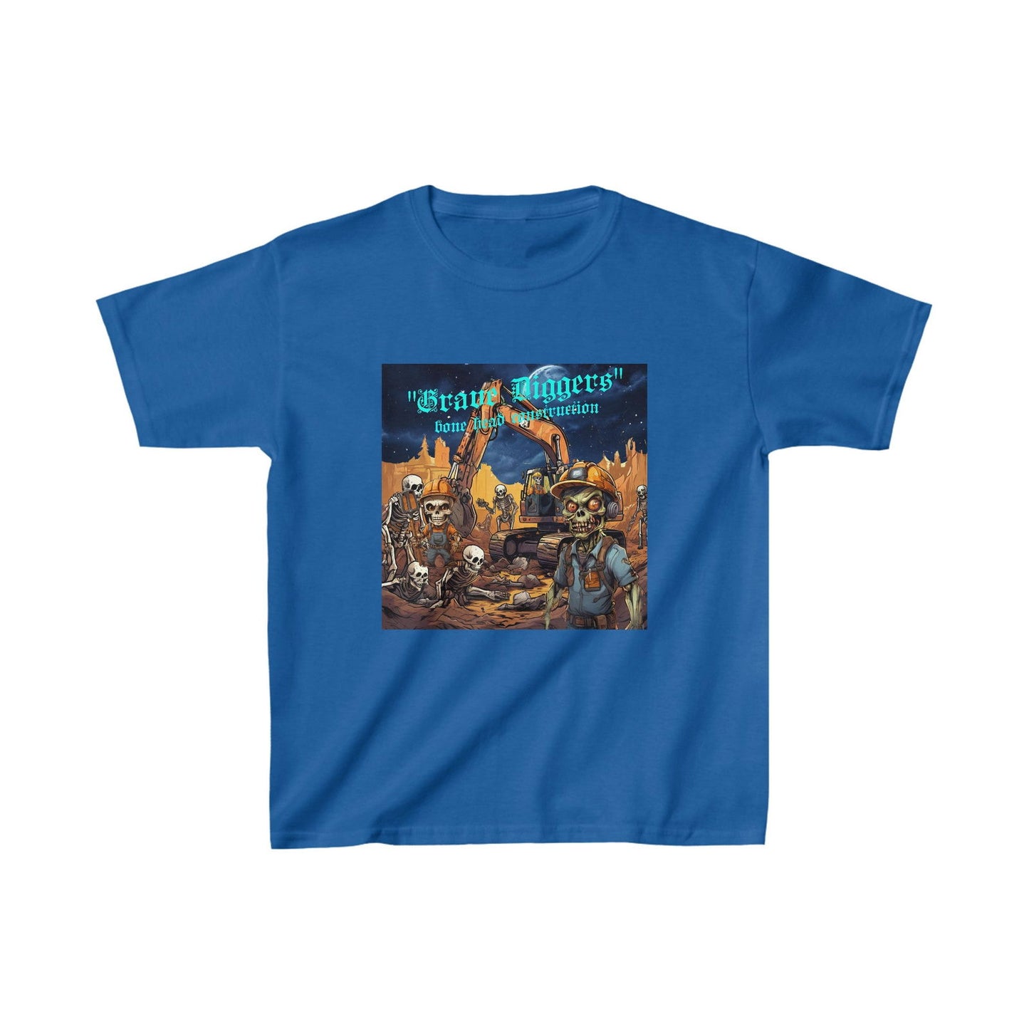 Grave Digger Parody Kids Heavy Cotton™ Tee - S-Mart Shop Smart Treasures