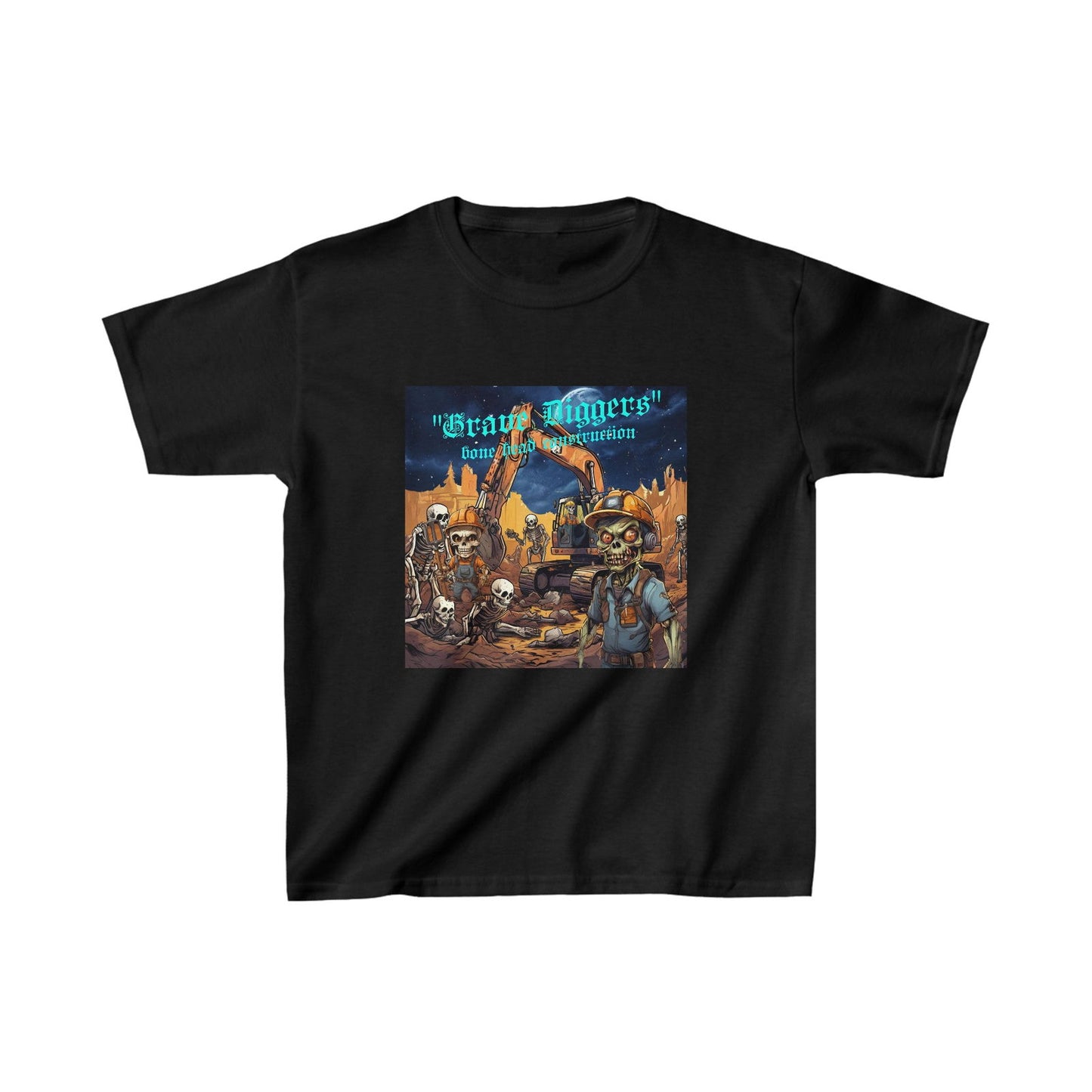 Grave Digger Parody Kids Heavy Cotton™ Tee - S-Mart Shop Smart Treasures