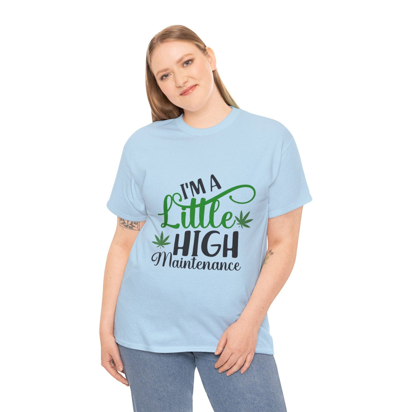 High Maintenance Unisex Heavy Cotton Tee - S-Mart Shop Smart Treasures