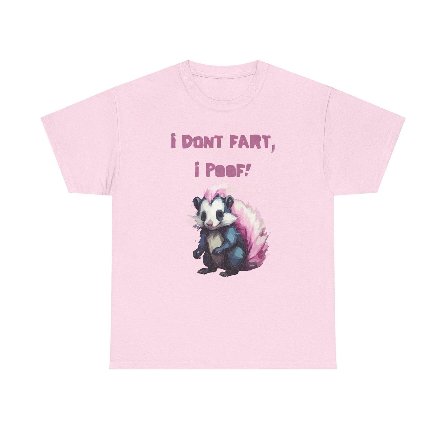 I Dont Fart I Poof Unisex Heavy Cotton Tee - S-Mart Shop Smart Treasures