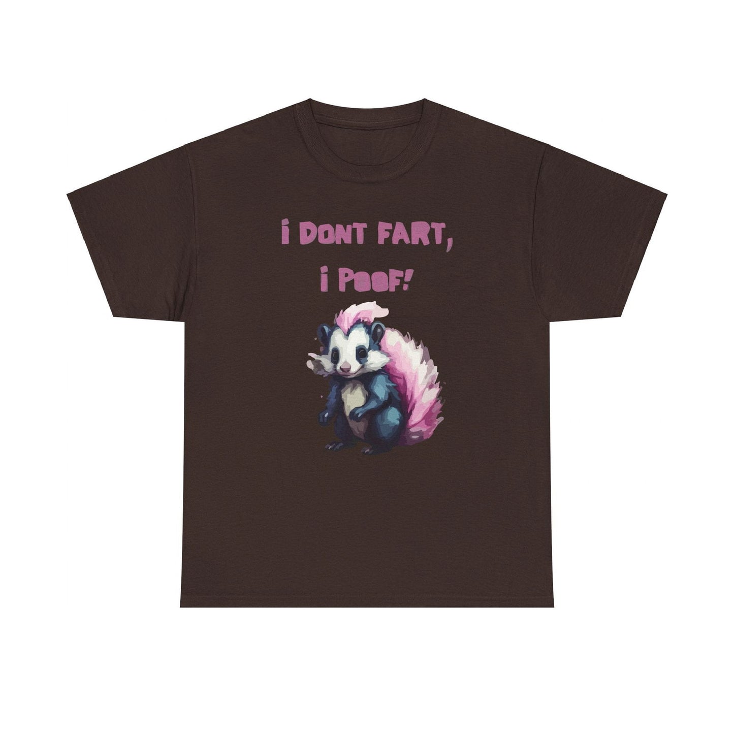 I Dont Fart I Poof Unisex Heavy Cotton Tee - S-Mart Shop Smart Treasures