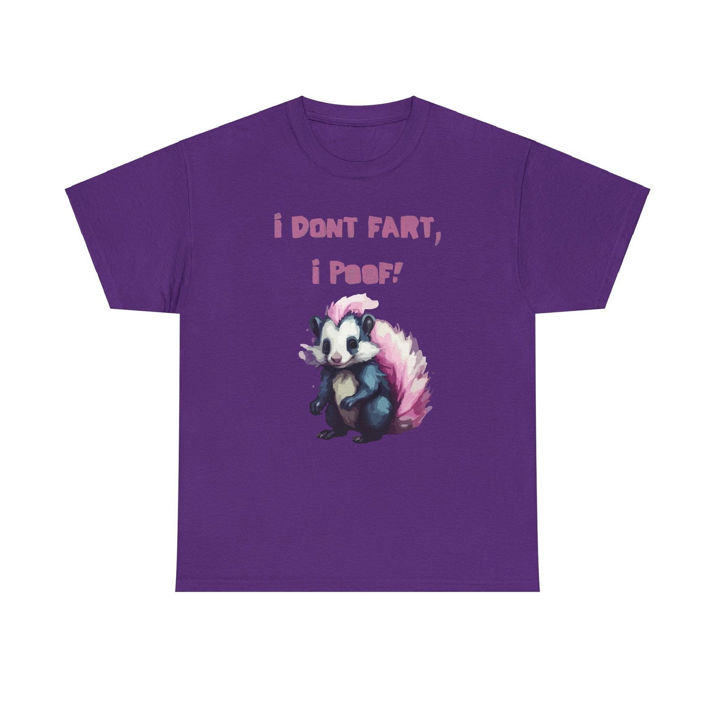 I Dont Fart I Poof Unisex Heavy Cotton Tee - S-Mart Shop Smart Treasures