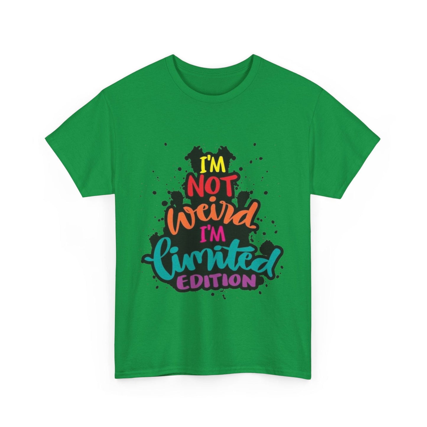 Not Weird Limited Edition Unisex Heavy Cotton Tee - S-Mart Shop Smart Treasures