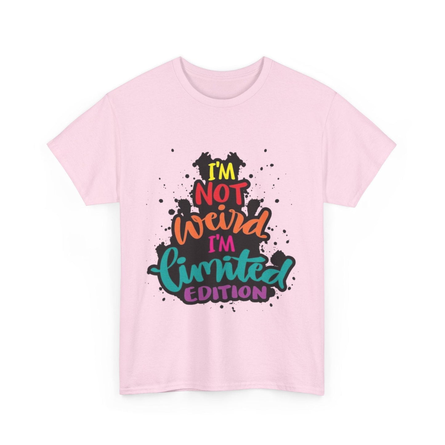 Not Weird Limited Edition Unisex Heavy Cotton Tee - S-Mart Shop Smart Treasures