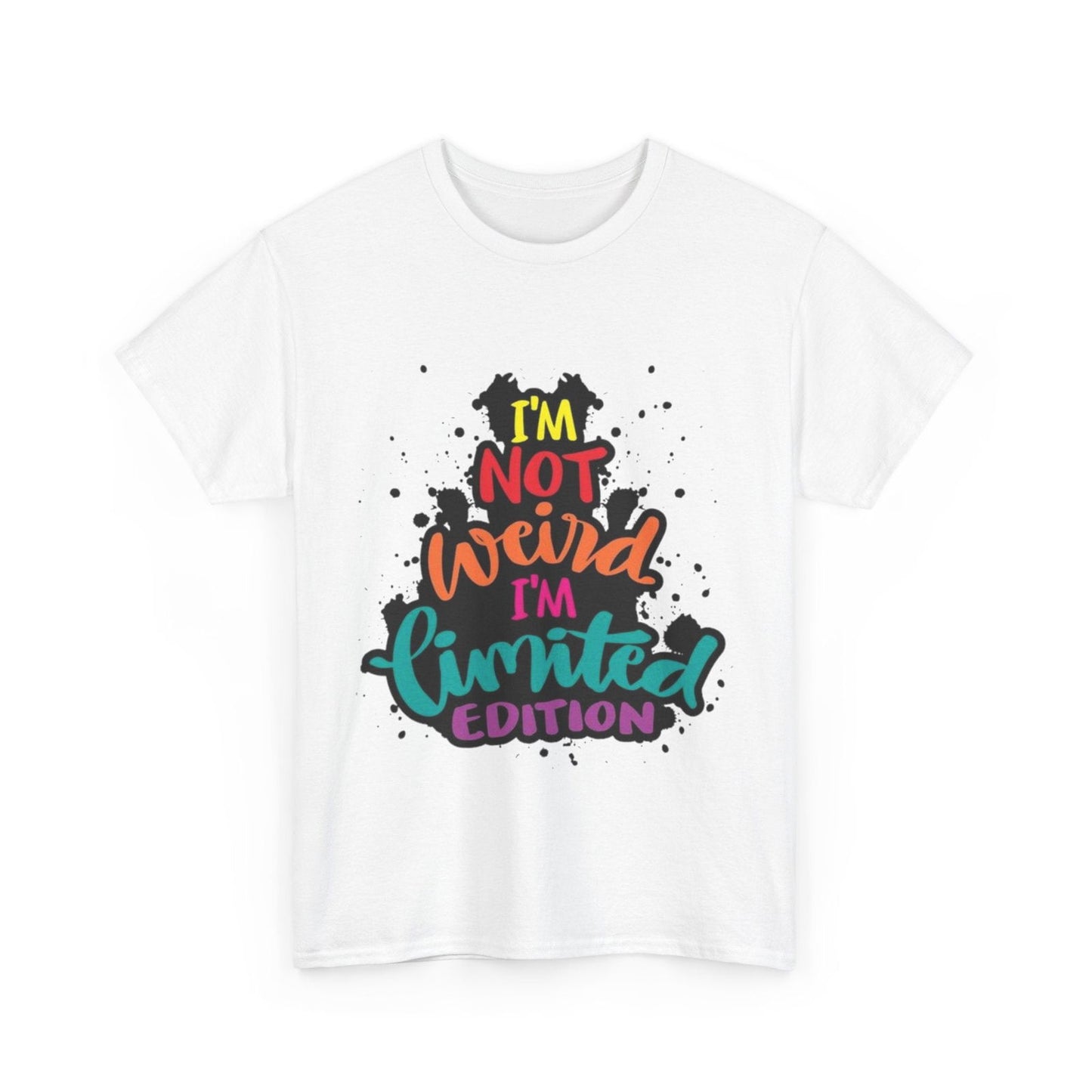 Not Weird Limited Edition Unisex Heavy Cotton Tee - S-Mart Shop Smart Treasures