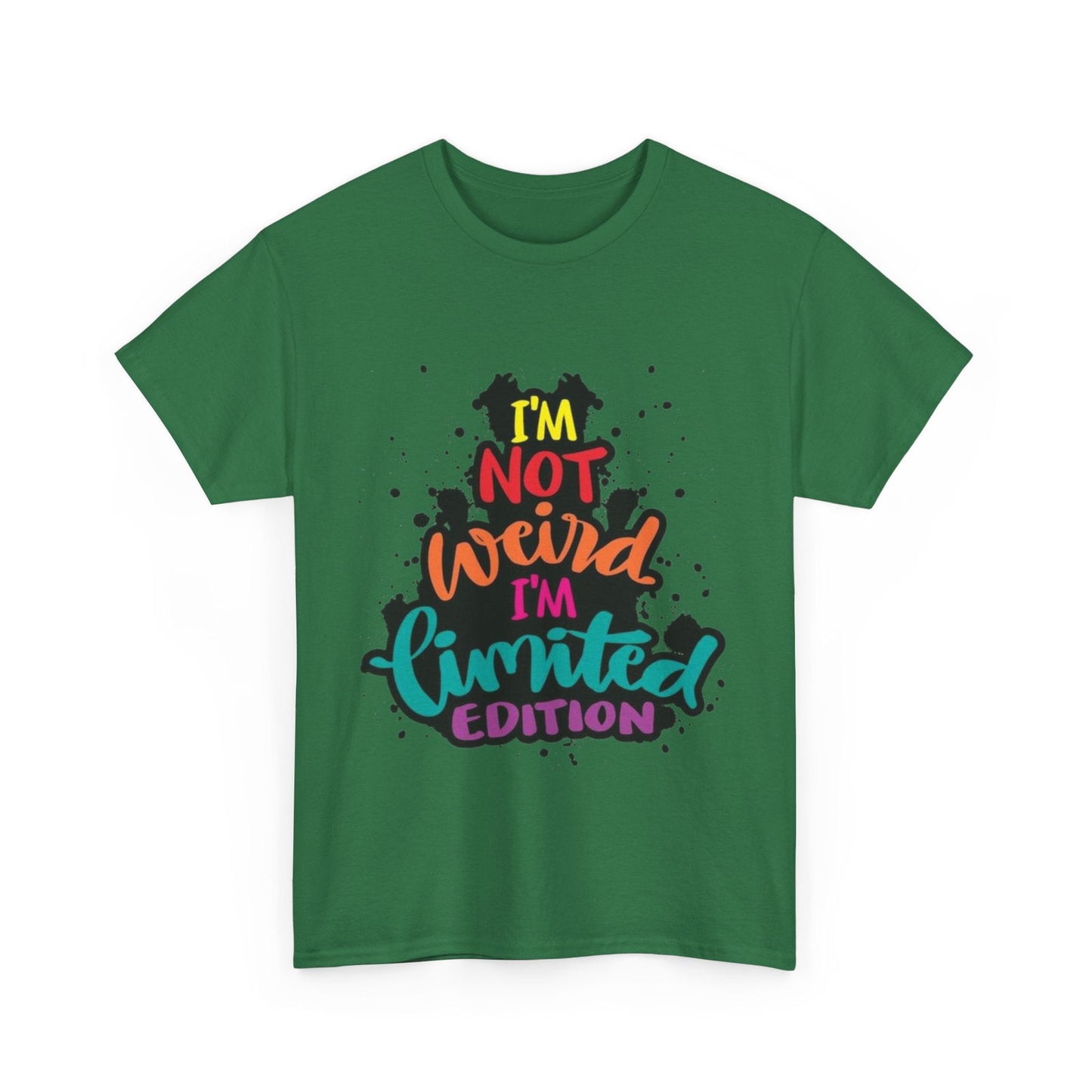Not Weird Limited Edition Unisex Heavy Cotton Tee - S-Mart Shop Smart Treasures