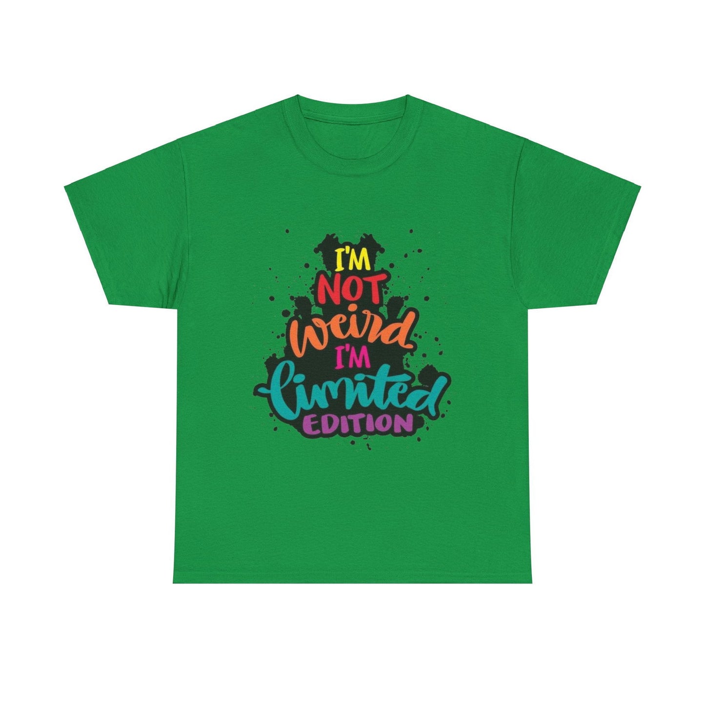 Not Weird Limited Edition Unisex Heavy Cotton Tee - S-Mart Shop Smart Treasures