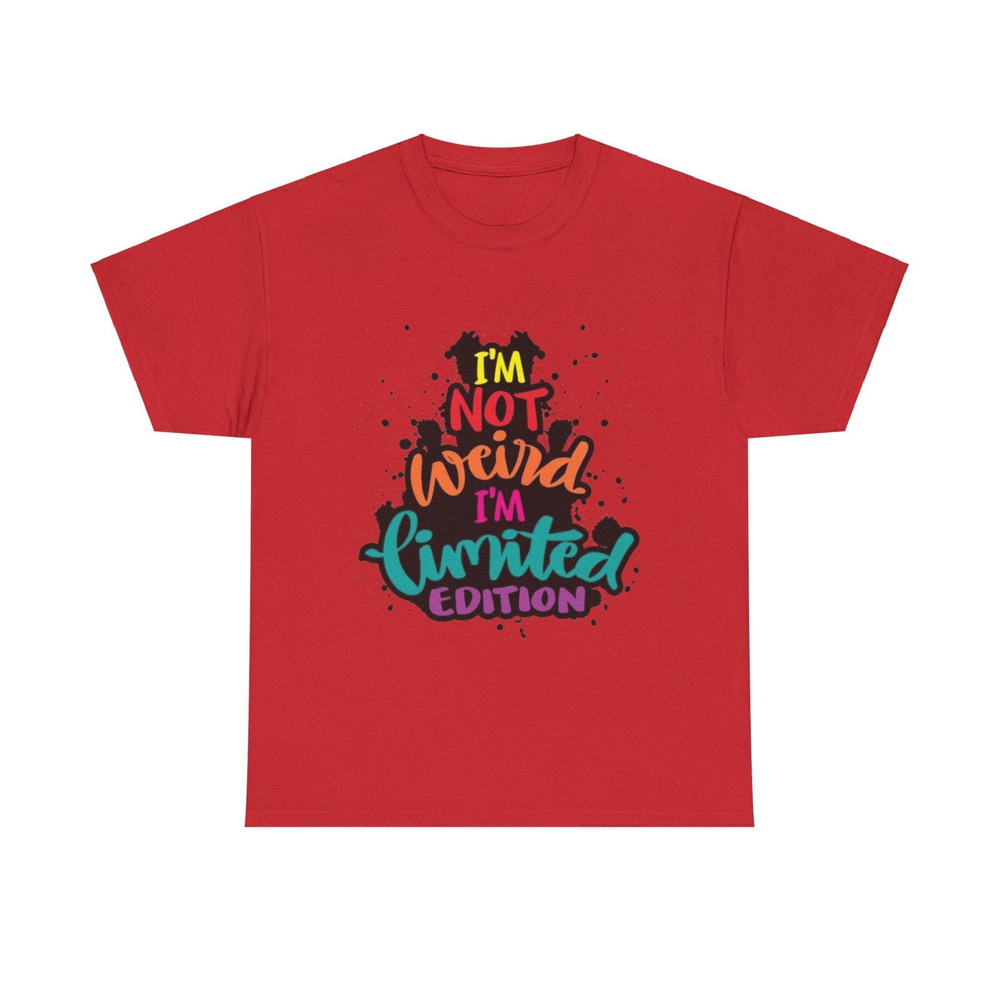 Not Weird Limited Edition Unisex Heavy Cotton Tee - S-Mart Shop Smart Treasures