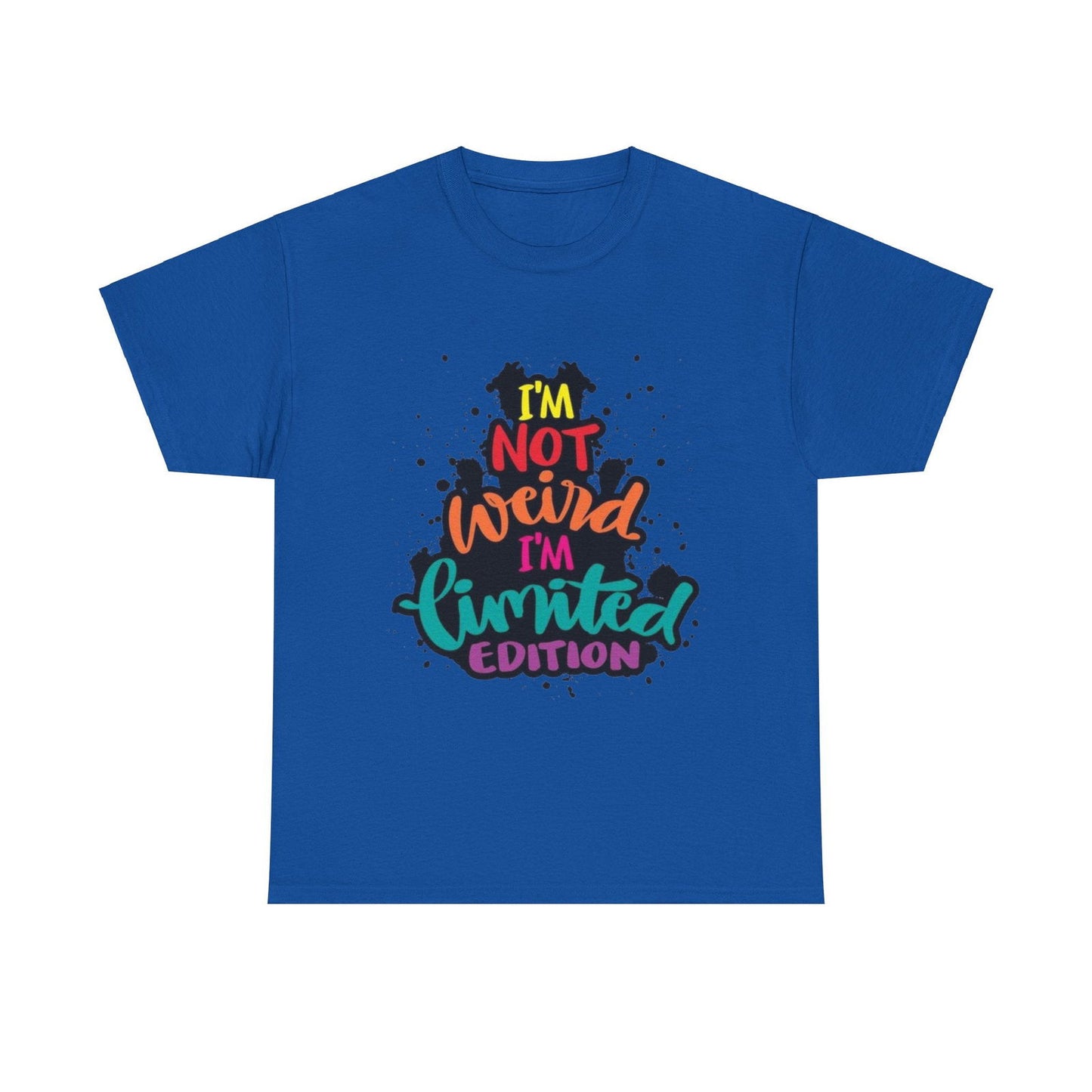 Not Weird Limited Edition Unisex Heavy Cotton Tee - S-Mart Shop Smart Treasures