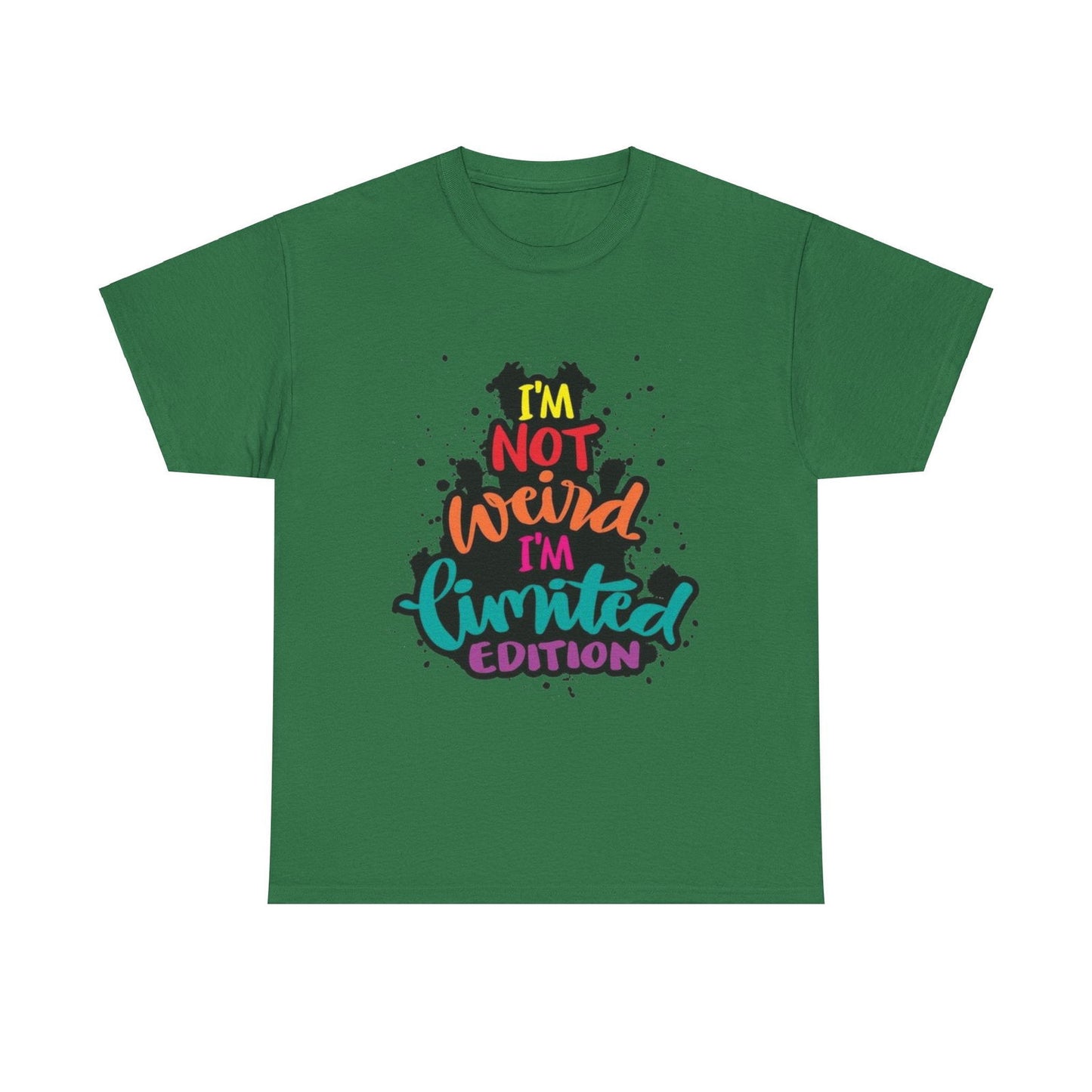 Not Weird Limited Edition Unisex Heavy Cotton Tee - S-Mart Shop Smart Treasures