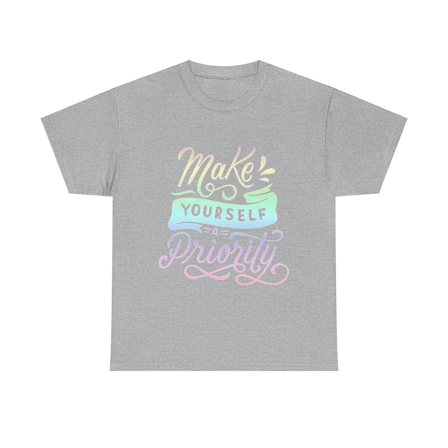 Priority Unisex Heavy Cotton Tee - S-Mart Shop Smart Treasures