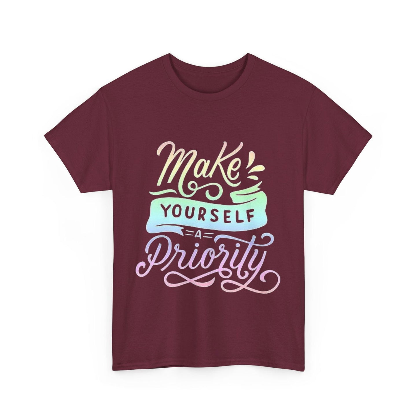 Priority Unisex Heavy Cotton Tee - S-Mart Shop Smart Treasures