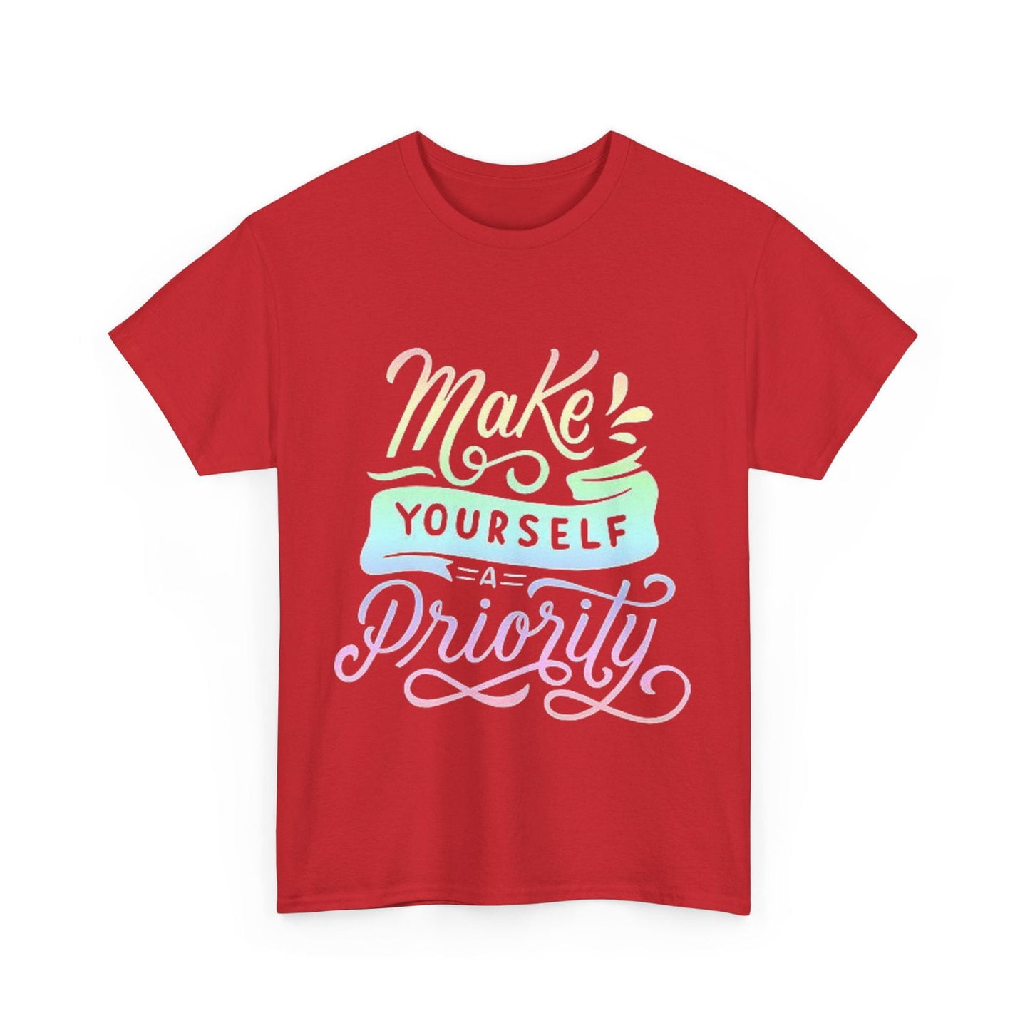 Priority Unisex Heavy Cotton Tee - S-Mart Shop Smart Treasures