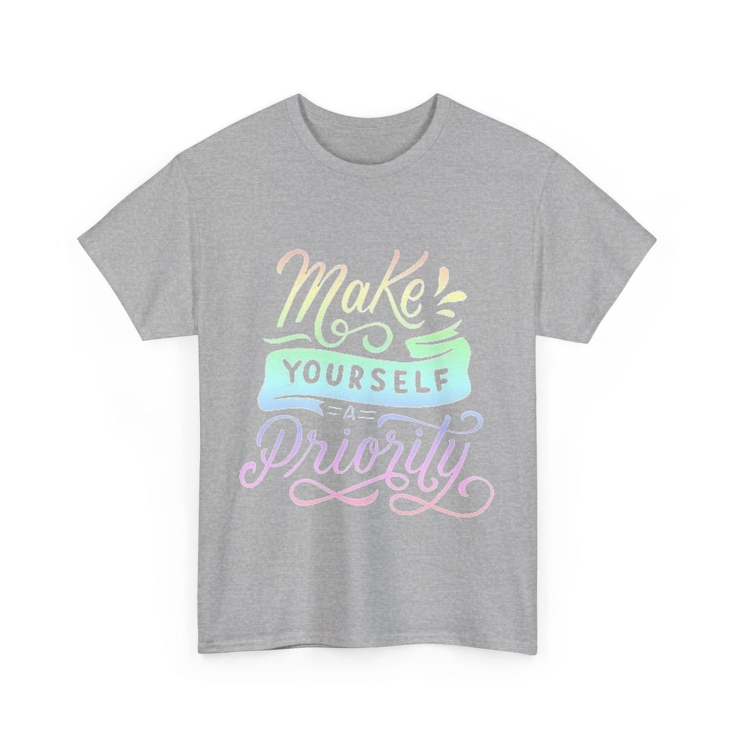 Priority Unisex Heavy Cotton Tee - S-Mart Shop Smart Treasures