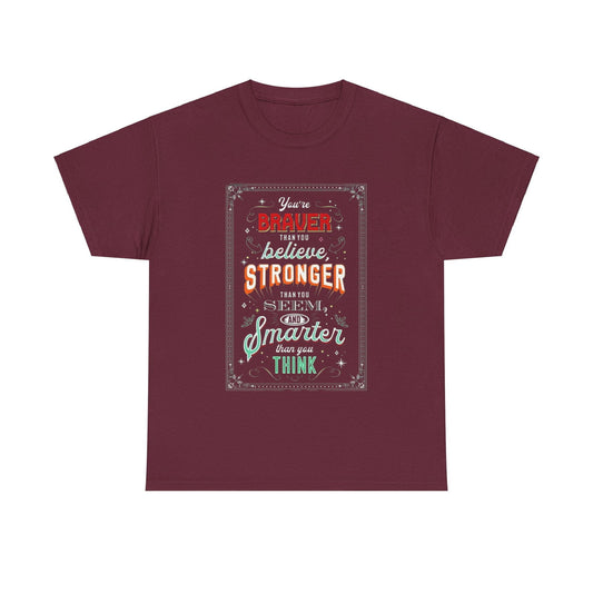 Stronger Unisex Heavy Cotton Tee - S-Mart Shop Smart Treasures