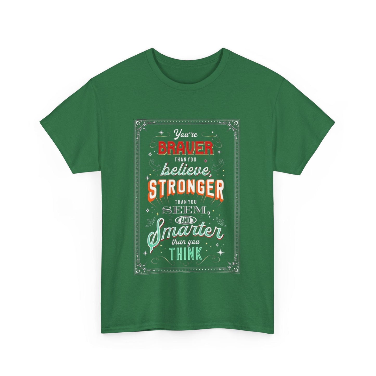 Stronger Unisex Heavy Cotton Tee - S-Mart Shop Smart Treasures