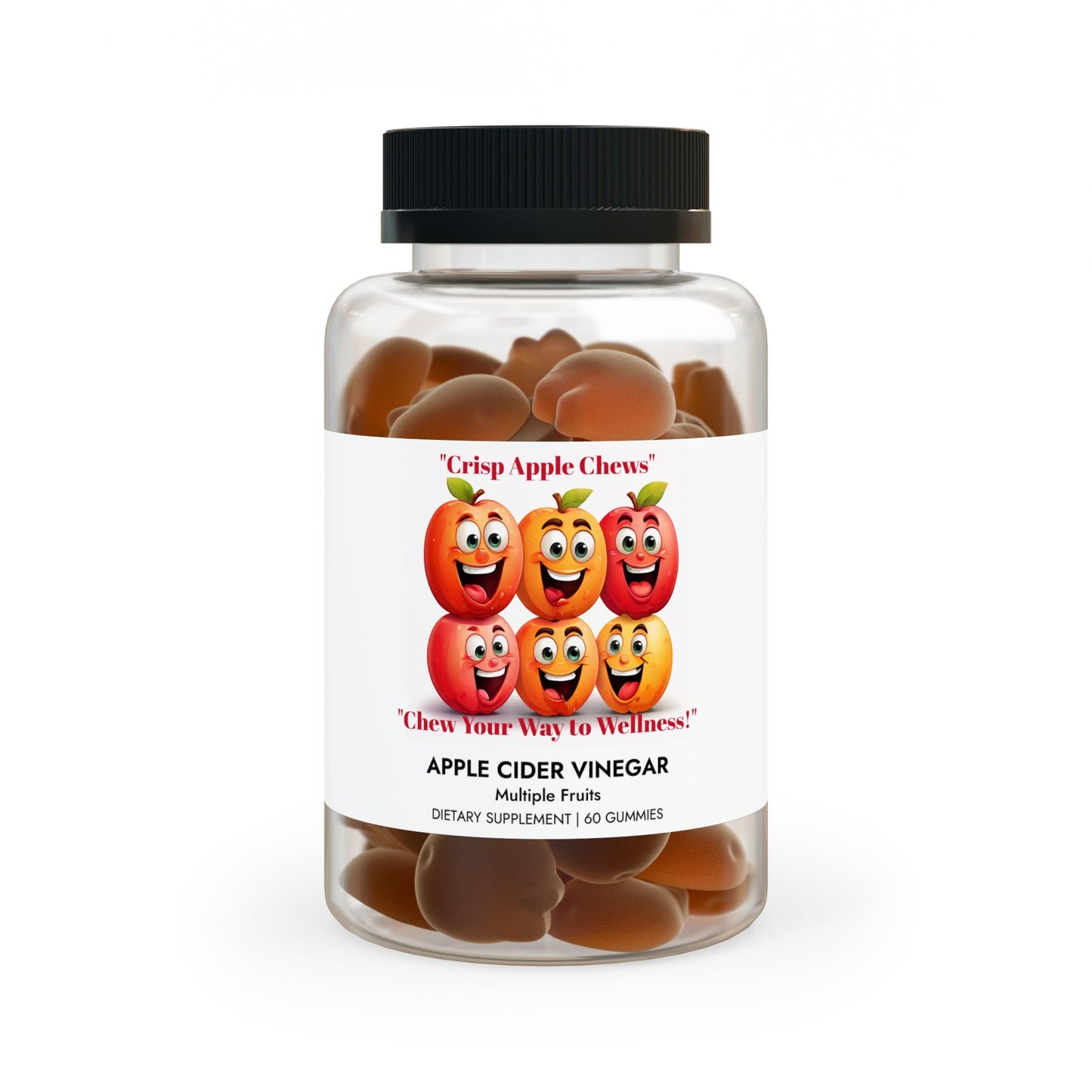 Apple Cider Vinegar Gummies (60 Gummies) - S-Mart Shop Smart Treasures
