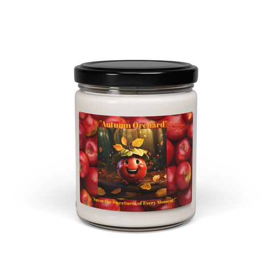 Autumn Orchard Scented Soy Candle - 9oz | Cozy Fall Vibes - S-Mart Shop Smart Treasures