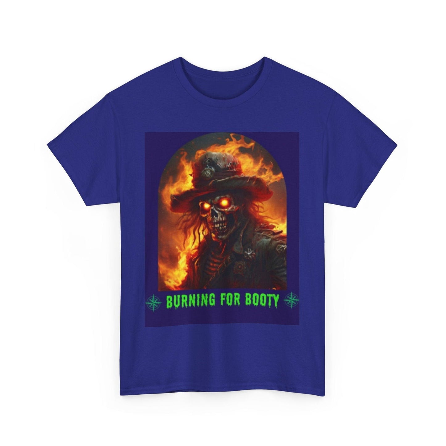 Burning for Booty Halloween Unisex Heavy Cotton Tee - S-Mart Shop Smart Treasures