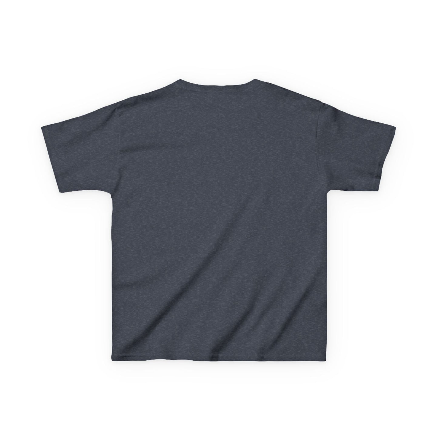Colorful Elephant Kids Heavy Cotton Tee for Playful Adventures - S-Mart Shop Smart Treasures