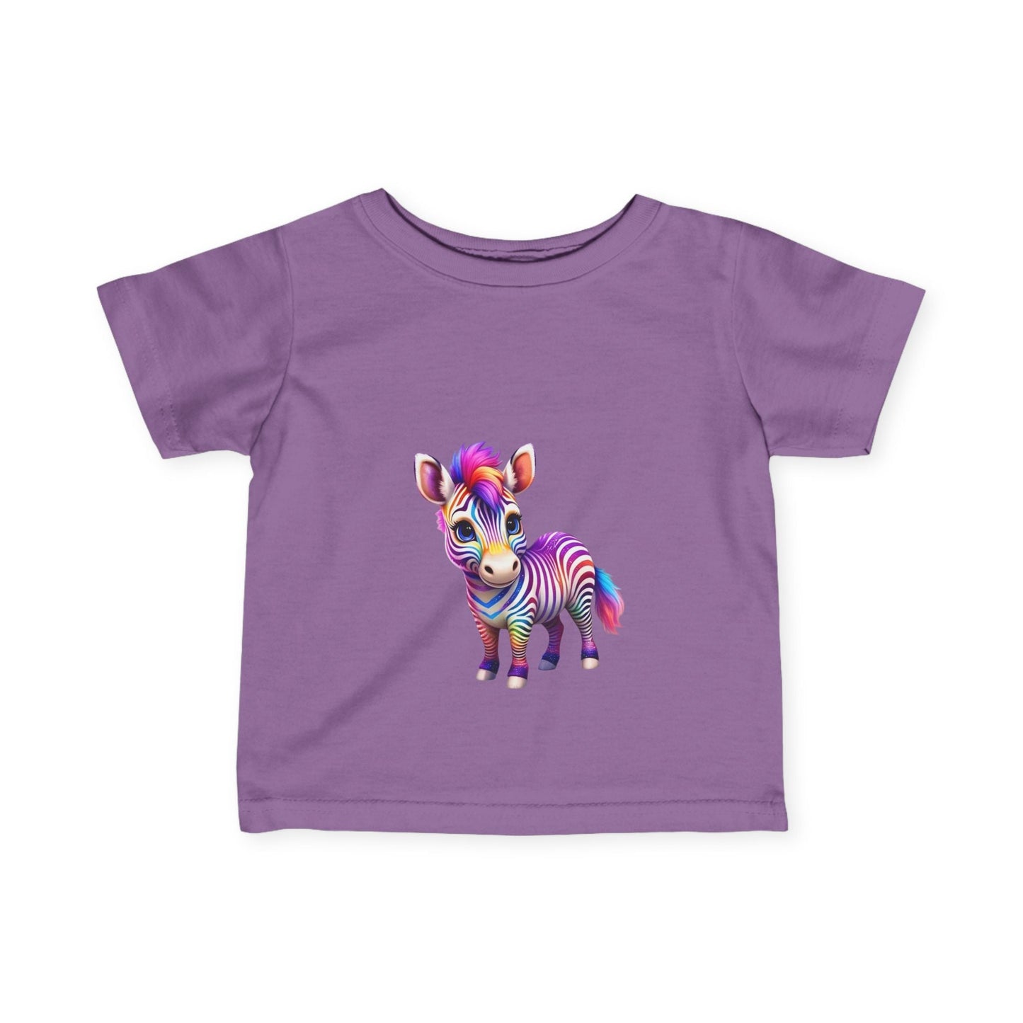 Colorful Zebra Infant T-Shirt | Cute Gift for Babies & Toddlers - S-Mart Shop Smart Treasures
