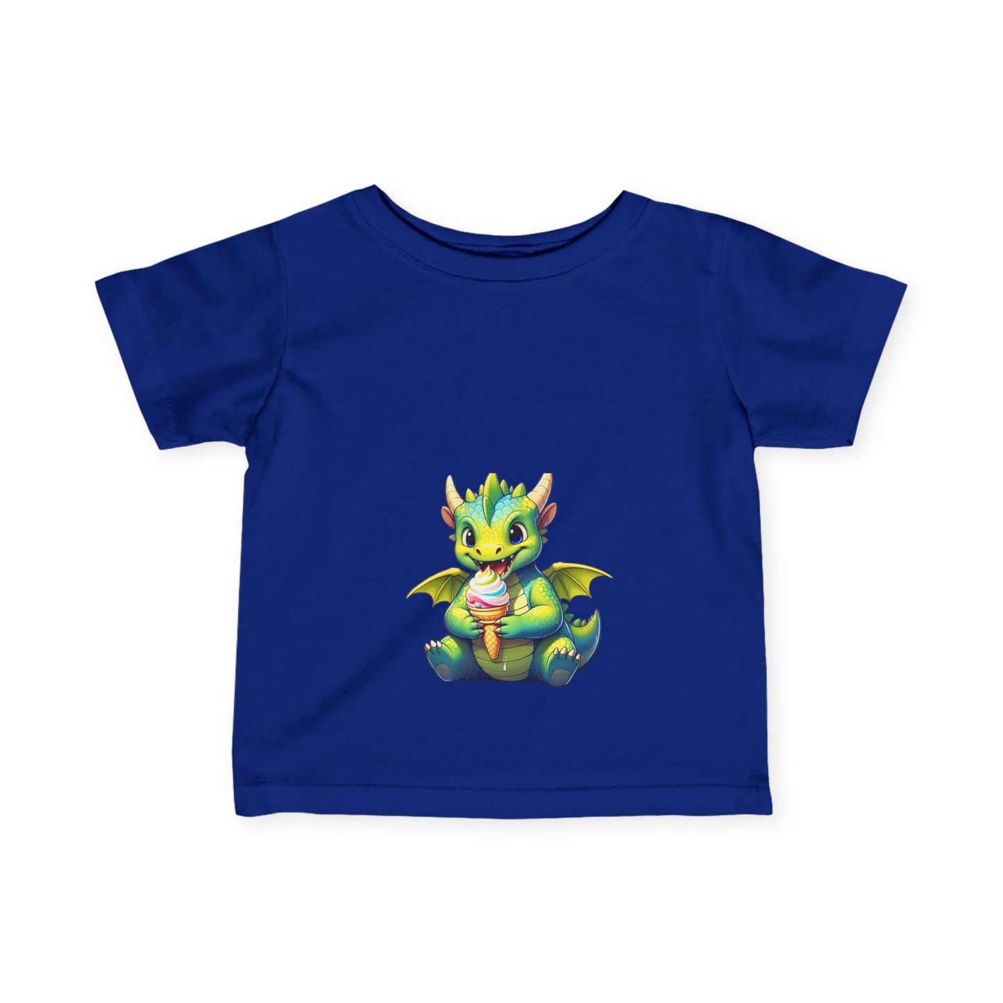 Cute Dragon Infant Tee - Fun, Soft Jersey Shirt for Kids - S-Mart Shop Smart Treasures