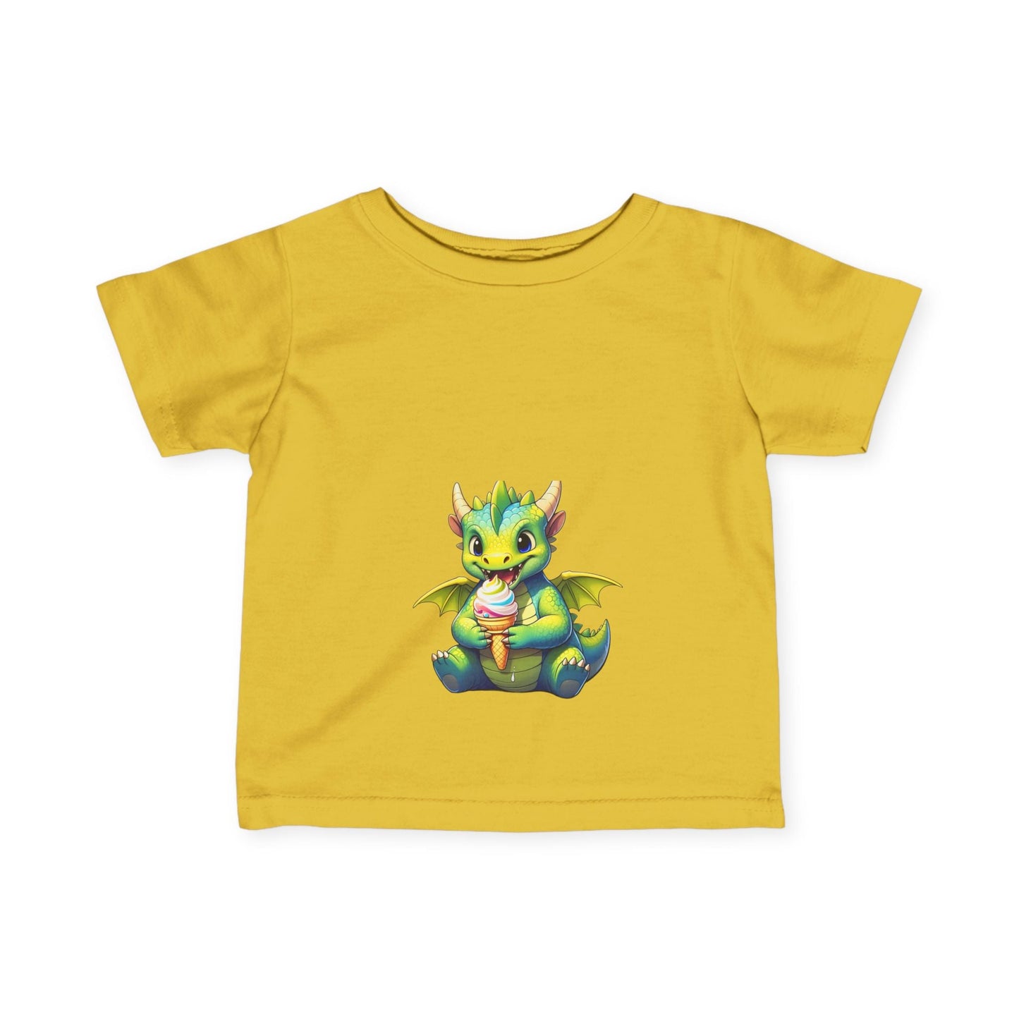 Cute Dragon Infant Tee - Fun, Soft Jersey Shirt for Kids - S-Mart Shop Smart Treasures