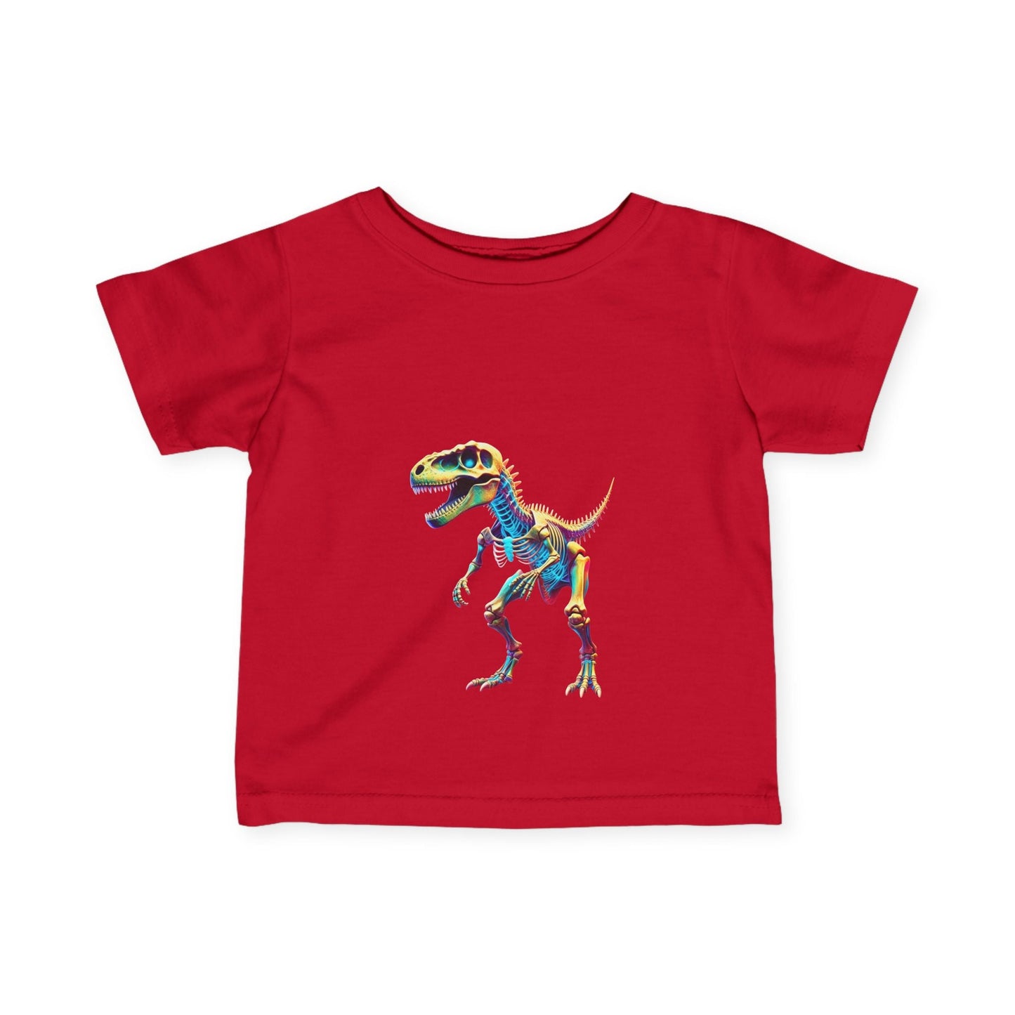 Dino Skeleton Infant T-Shirt - Fun & Playful Kids Apparel - S-Mart Shop Smart Treasures