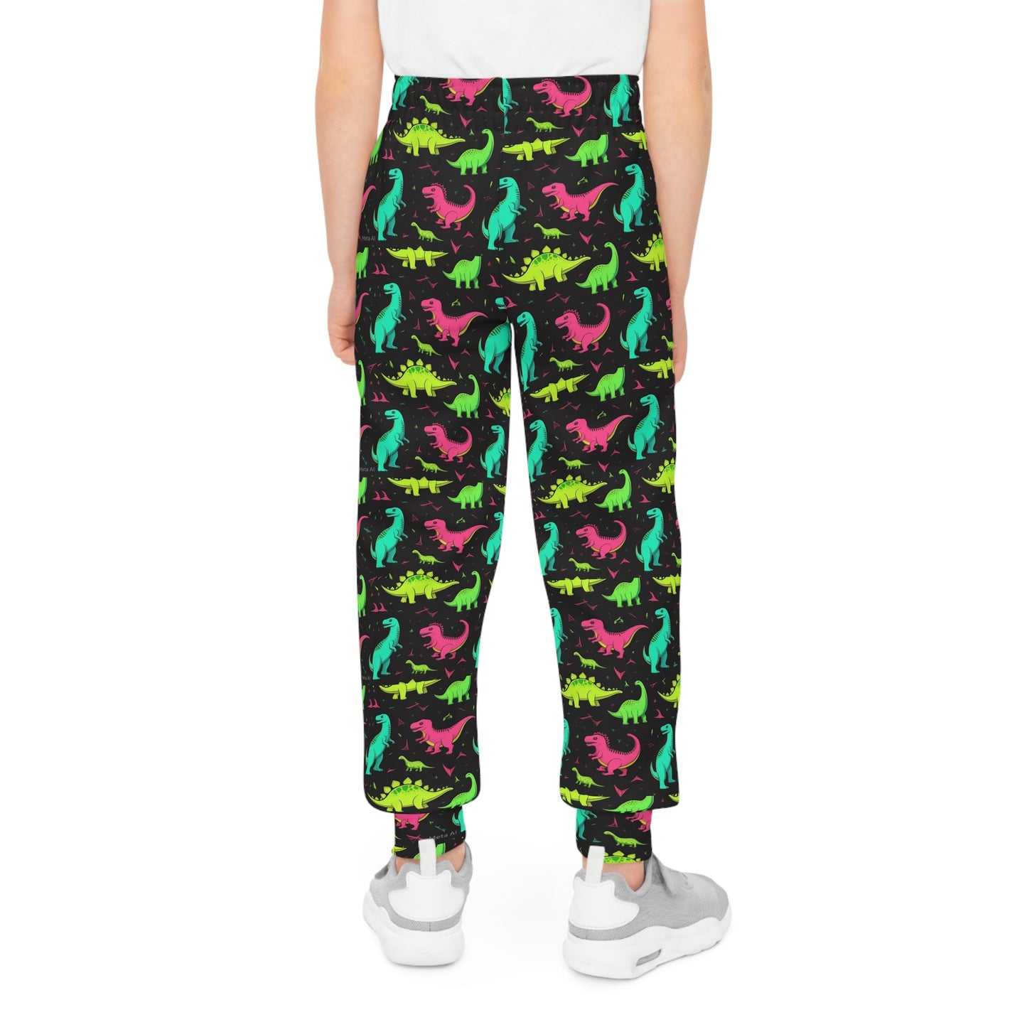 Dinosaur Print Youth Joggers - Fun Kids Sweatpants for Playtime & Relaxation - S-Mart Shop Smart Treasures