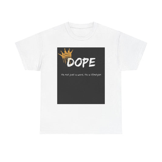 Dope Lifestyle Unisex Heavy Cotton Tee – Streetwear for Everyday Style - S-Mart Shop Smart Treasures