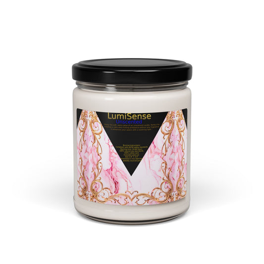 Elegant Luxe Un Scented Soy Candle - 9oz | Perfect Gift for Relaxation & Celebrations - S-Mart Shop Smart Treasures