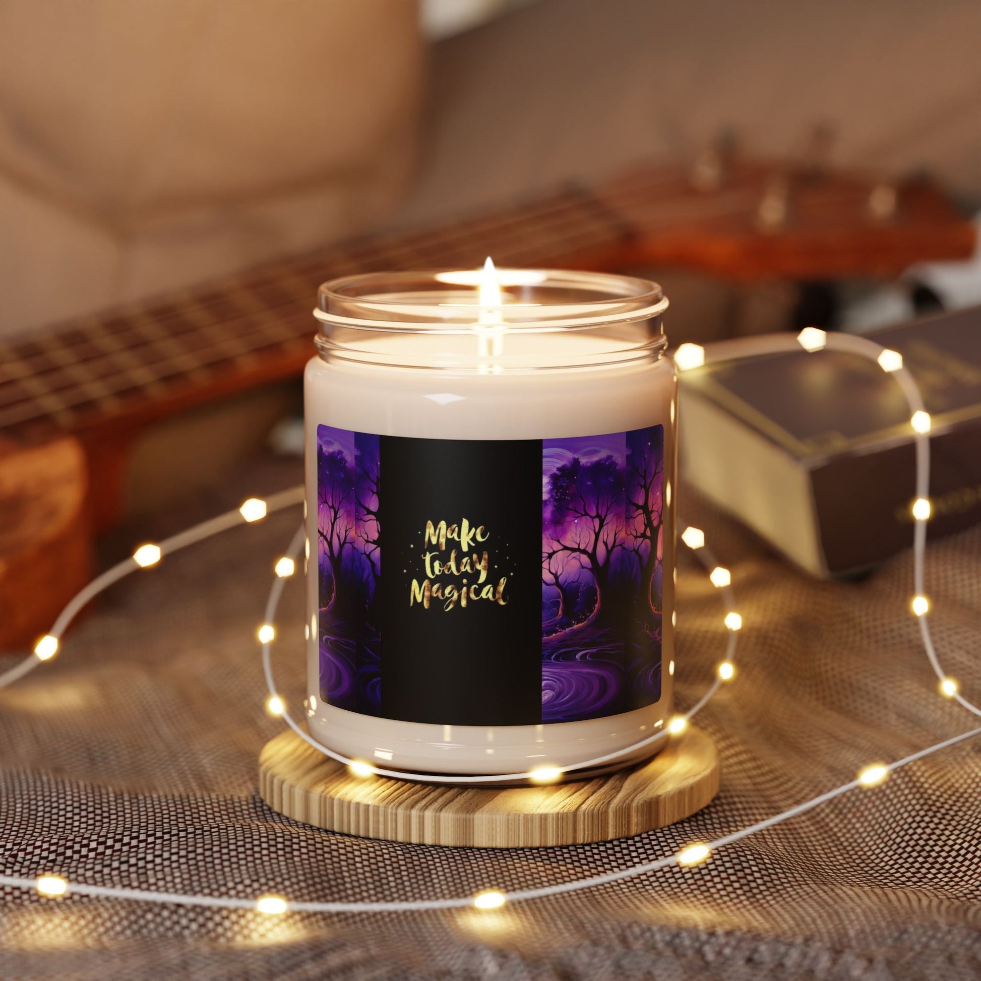 Enchanting Scented Soy Candle - 'Make Today Magical' - S-Mart Shop Smart Treasures