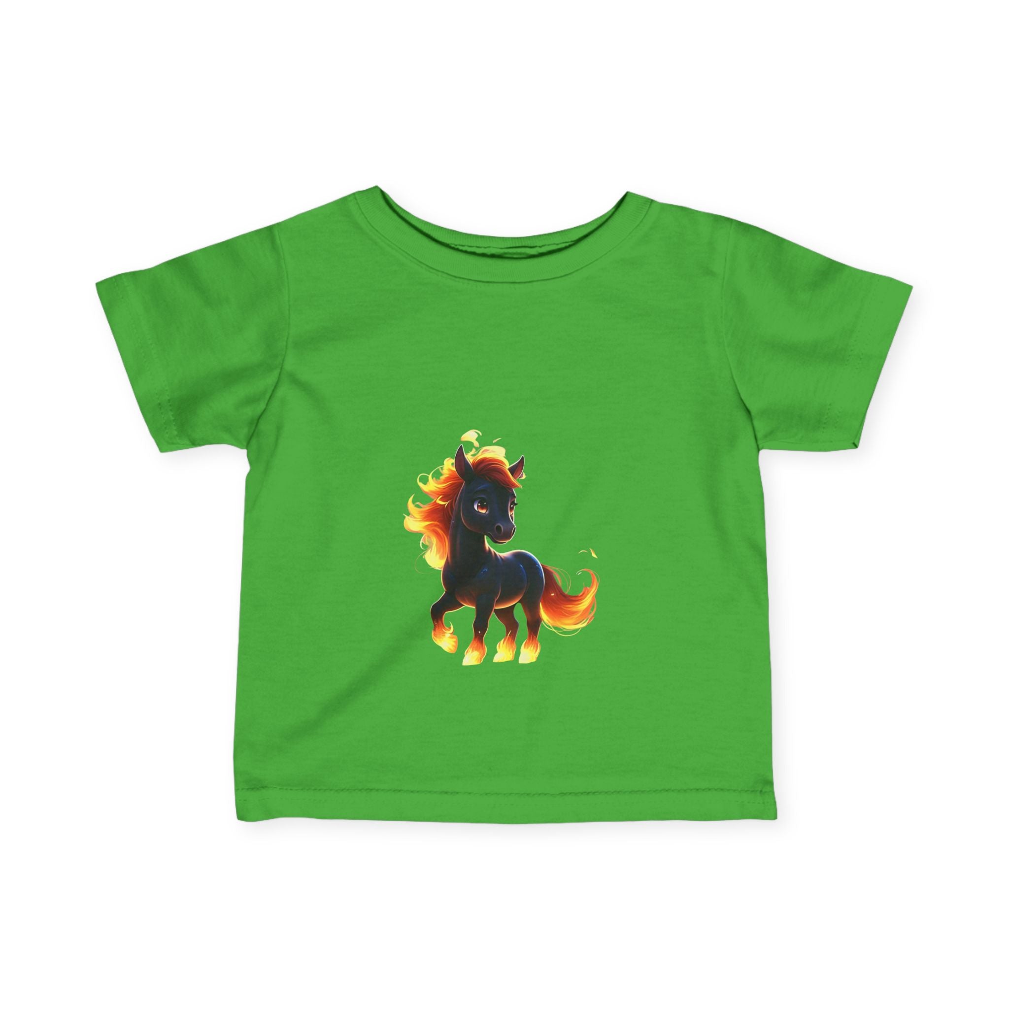 Fire Pony Infant Tee - Cute Kids T-Shirt for Animal Lovers - S-Mart Shop Smart Treasures