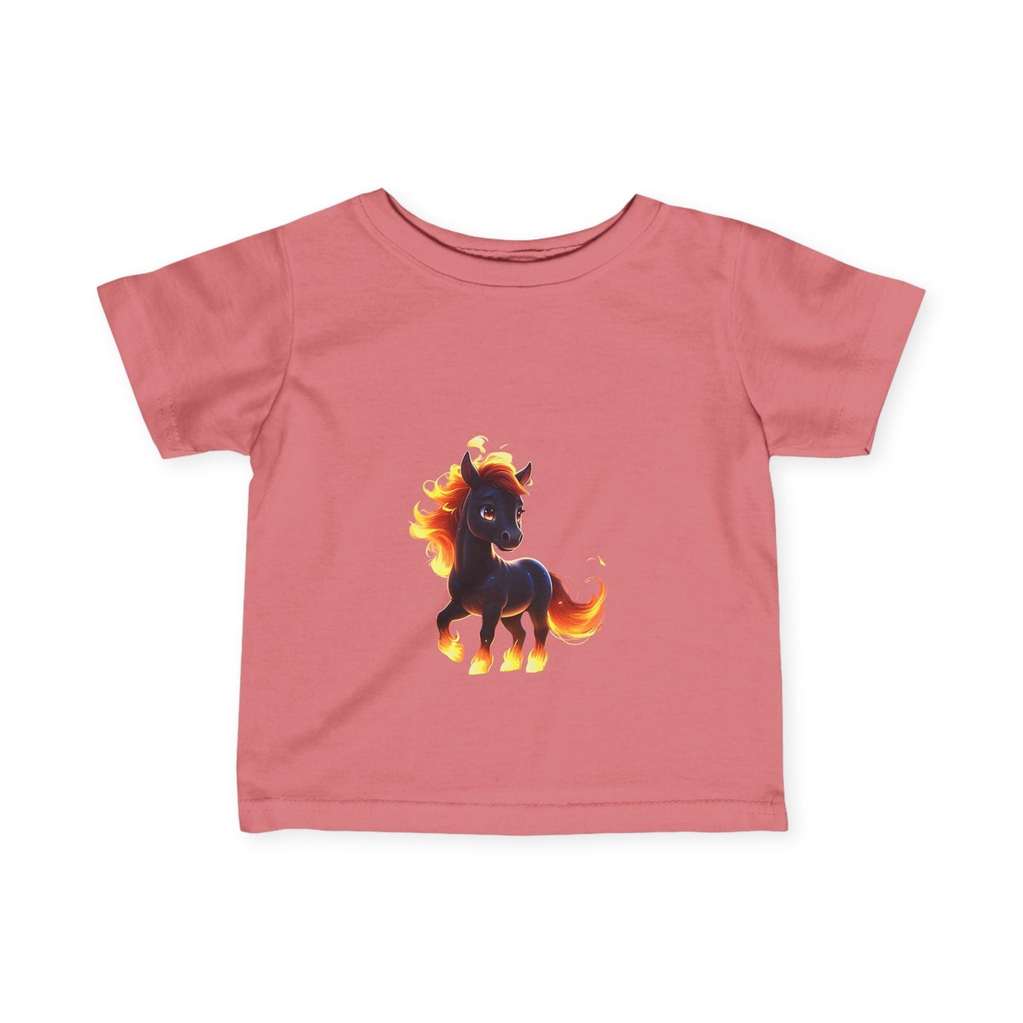 Fire Pony Infant Tee - Cute Kids T-Shirt for Animal Lovers - S-Mart Shop Smart Treasures