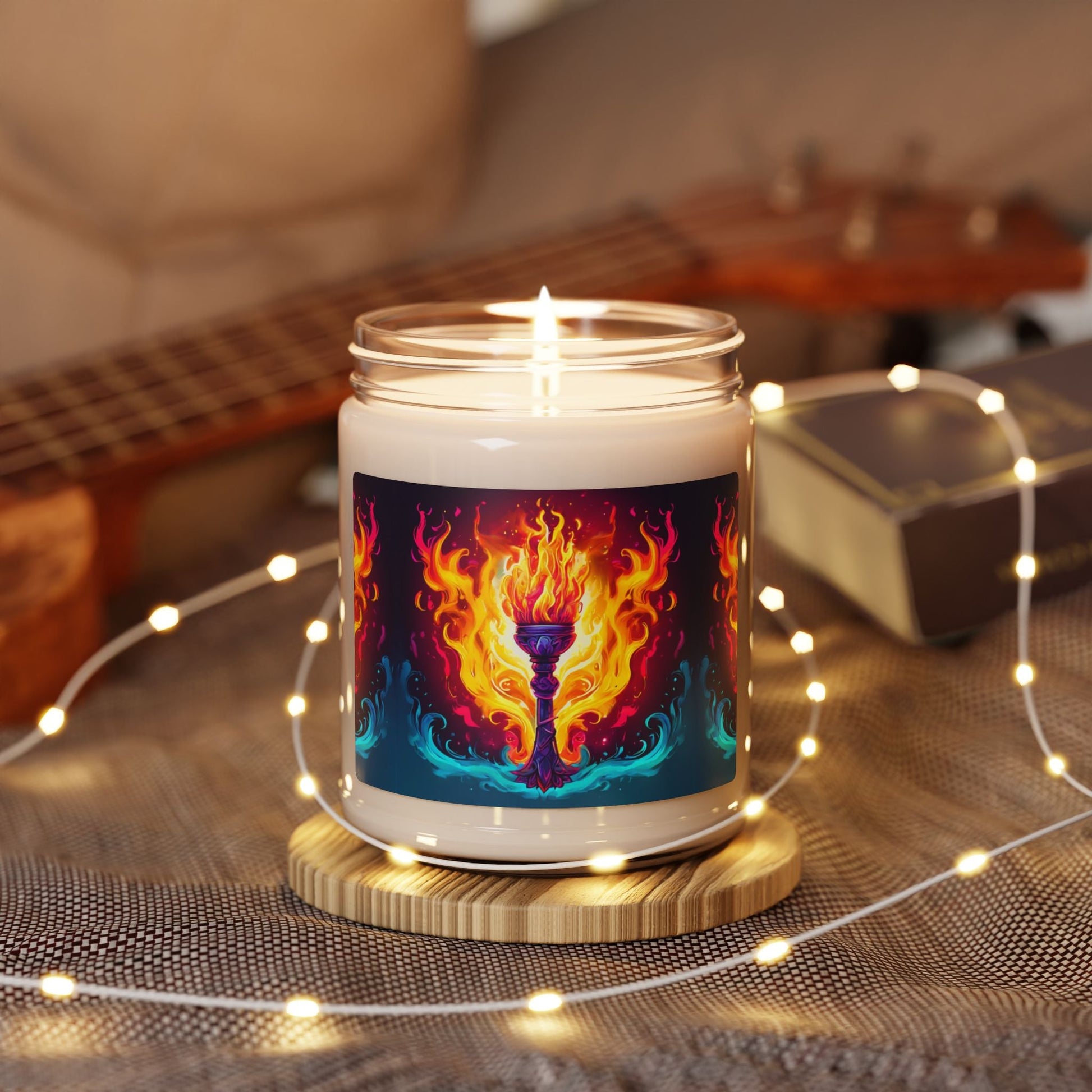 Fires of Inspiration Scented Soy Candle - 9oz - S-Mart Shop Smart Treasures
