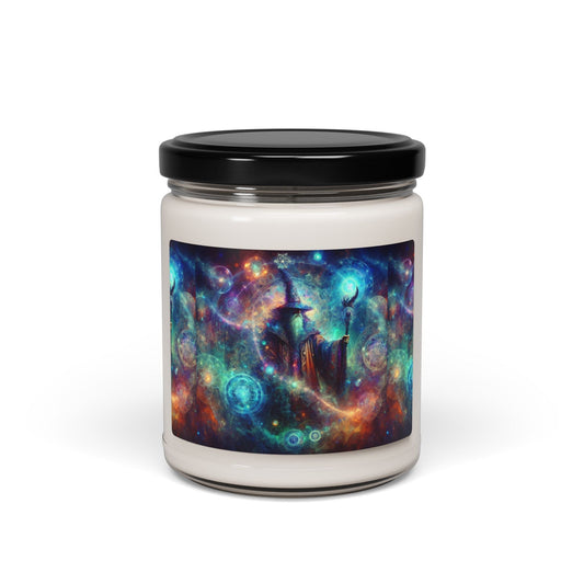 Galactic Wizards Wharf Scented Soy Candle | 9oz | Magical Home Decor - S-Mart Shop Smart Treasures