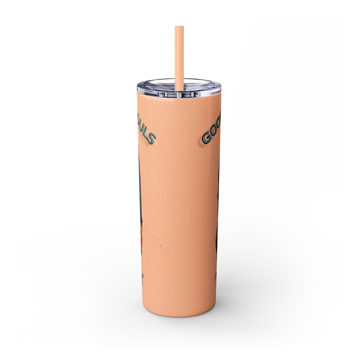 Goose Bumps And Ghouls Too Cute To Spook Skinny Tumbler with Straw, 20oz - S-Mart Shop Smart Treasures