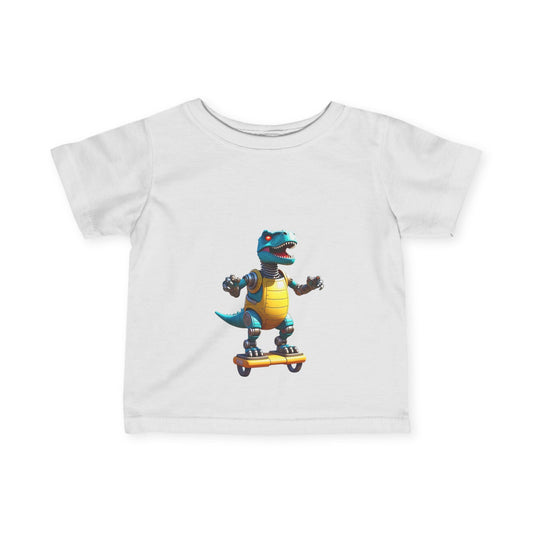 Hoover Board Dinosaur Infant Tee - Fun and Playful Baby Shirt - S-Mart Shop Smart Treasures