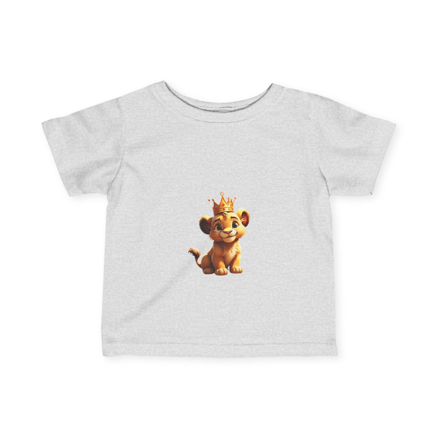 King Lion Infant Tee - Cute Baby Shirt for New Parents, Ideal Gift for Birthdays & Celebrations - S-Mart Shop Smart Treasures