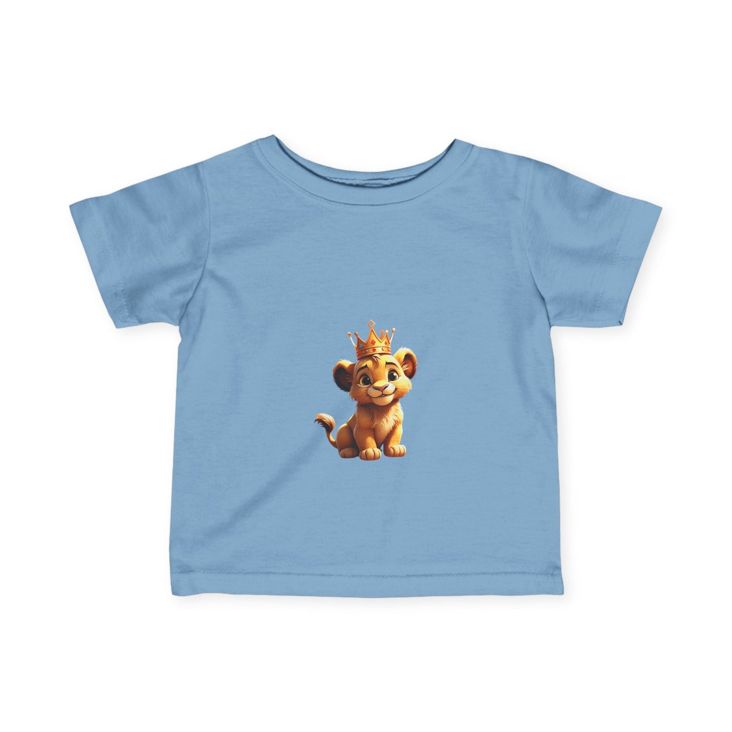 King Lion Infant Tee - Cute Baby Shirt for New Parents, Ideal Gift for Birthdays & Celebrations - S-Mart Shop Smart Treasures