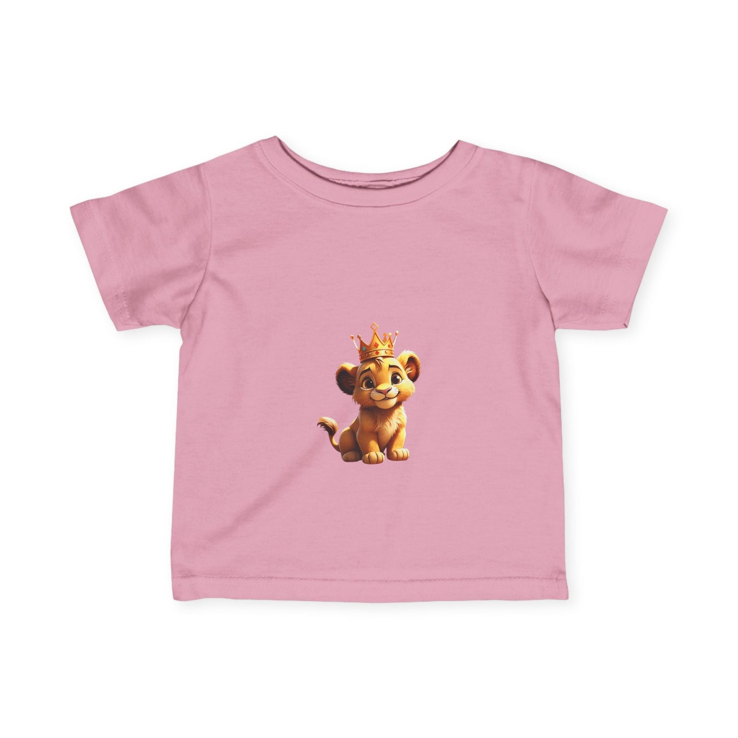 King Lion Infant Tee - Cute Baby Shirt for New Parents, Ideal Gift for Birthdays & Celebrations - S-Mart Shop Smart Treasures