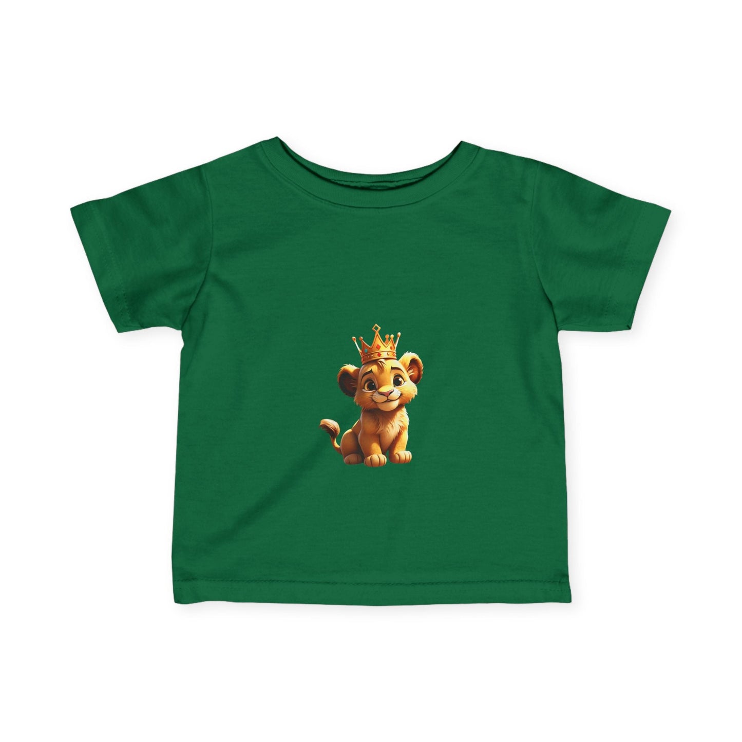 King Lion Infant Tee - Cute Baby Shirt for New Parents, Ideal Gift for Birthdays & Celebrations - S-Mart Shop Smart Treasures