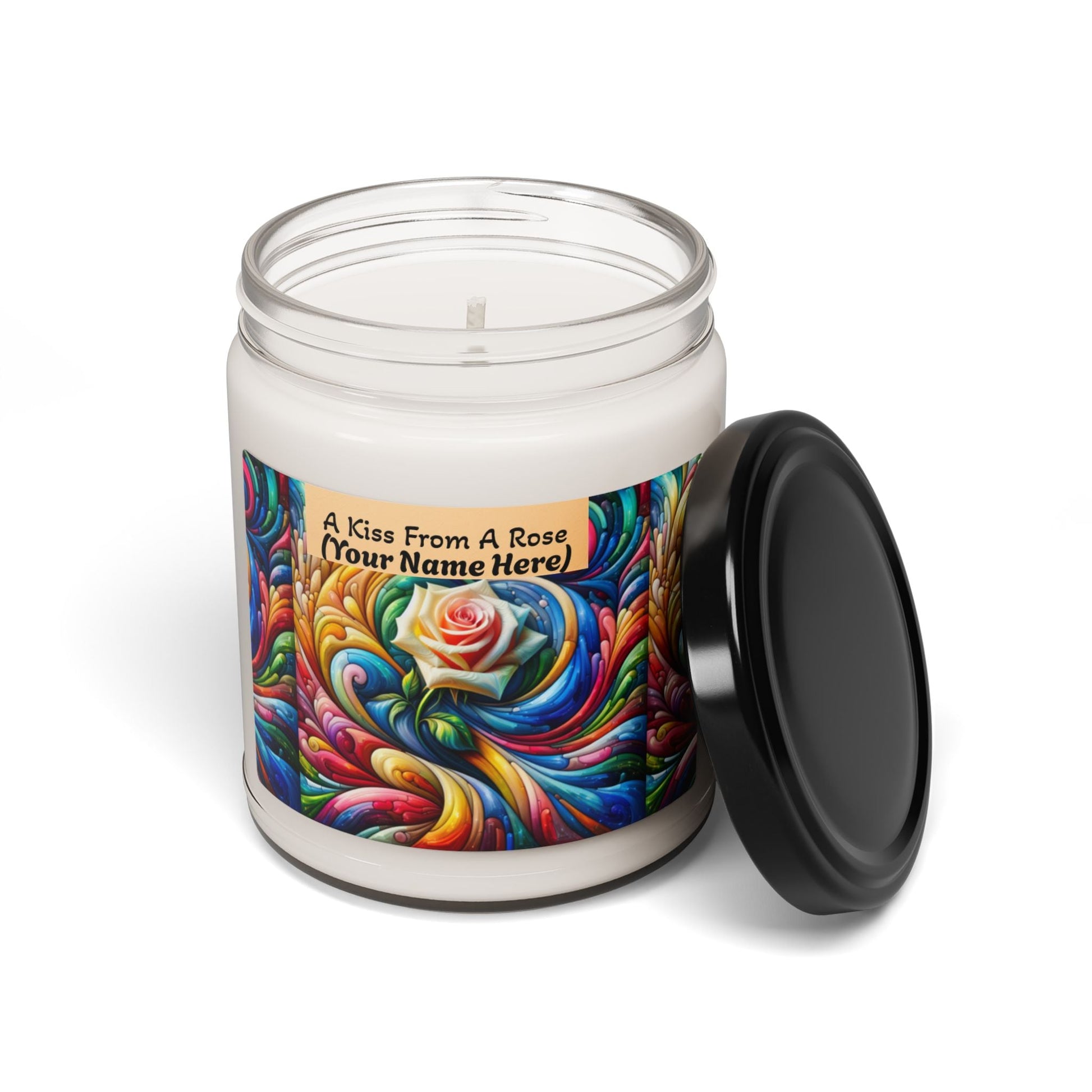 Kiss From A Rose -Soy Candle - 9oz - S-Mart Shop Smart Treasures
