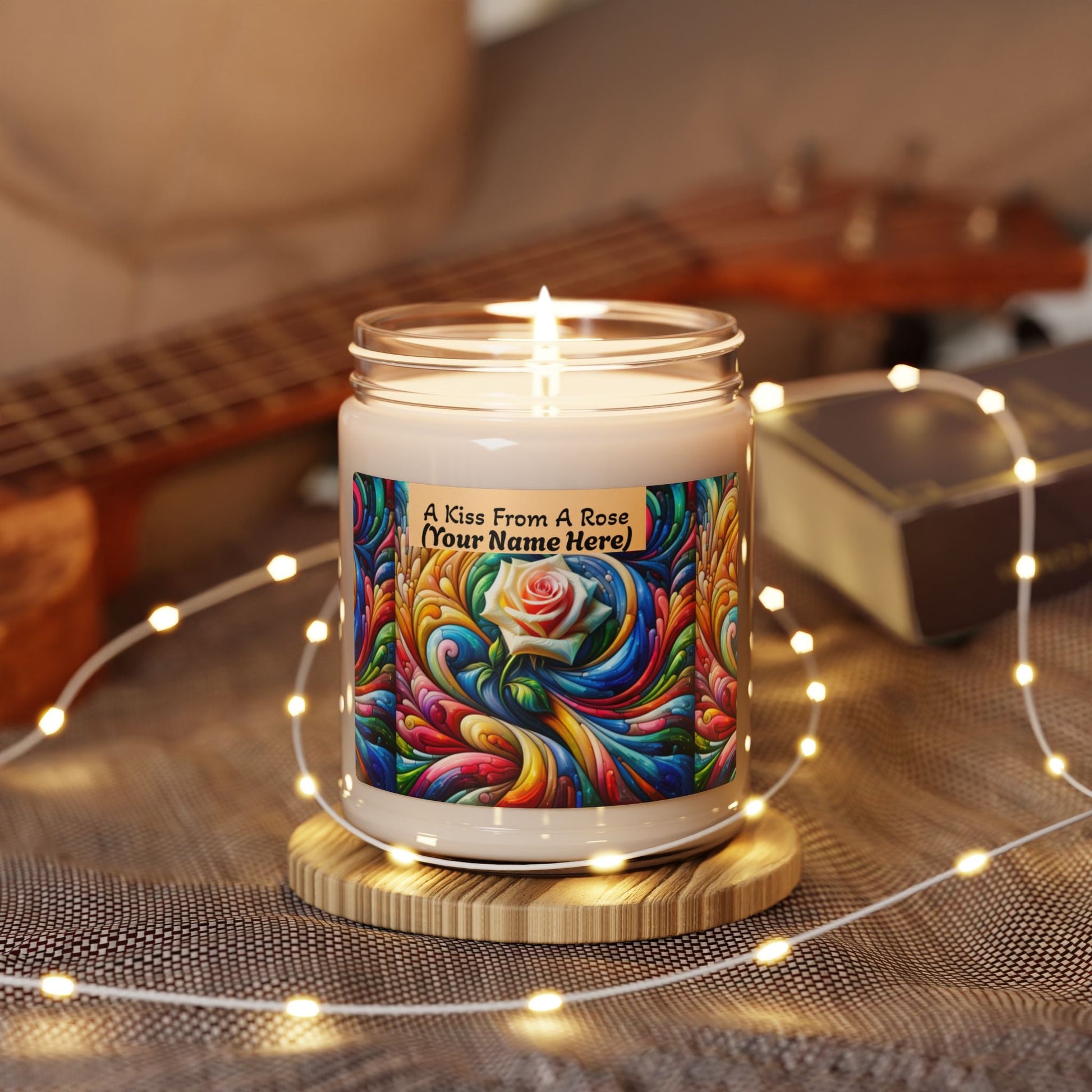 Kiss From A Rose -Soy Candle - 9oz - S-Mart Shop Smart Treasures